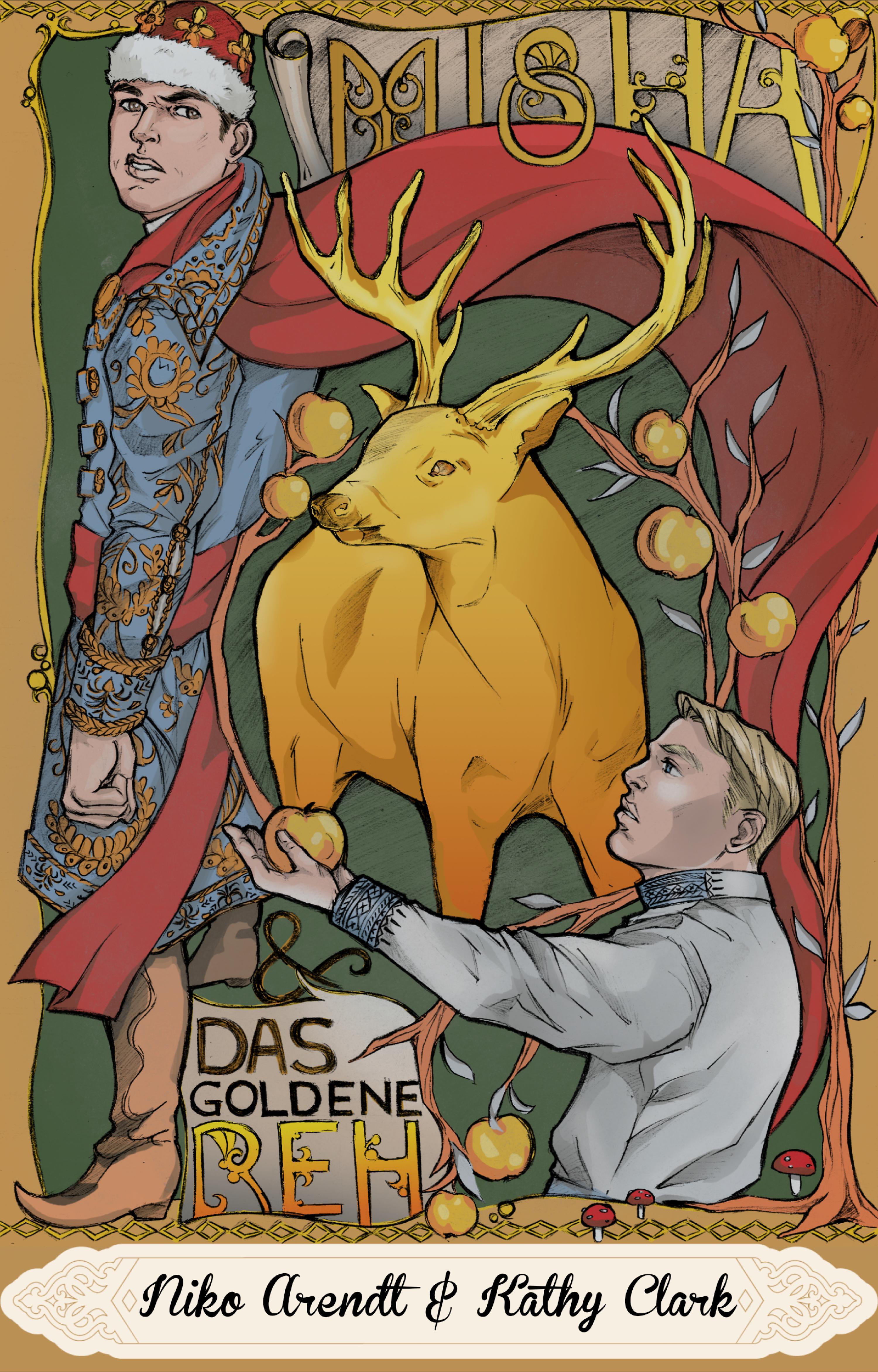 Обложка книги «Misha und das goldene Reh»