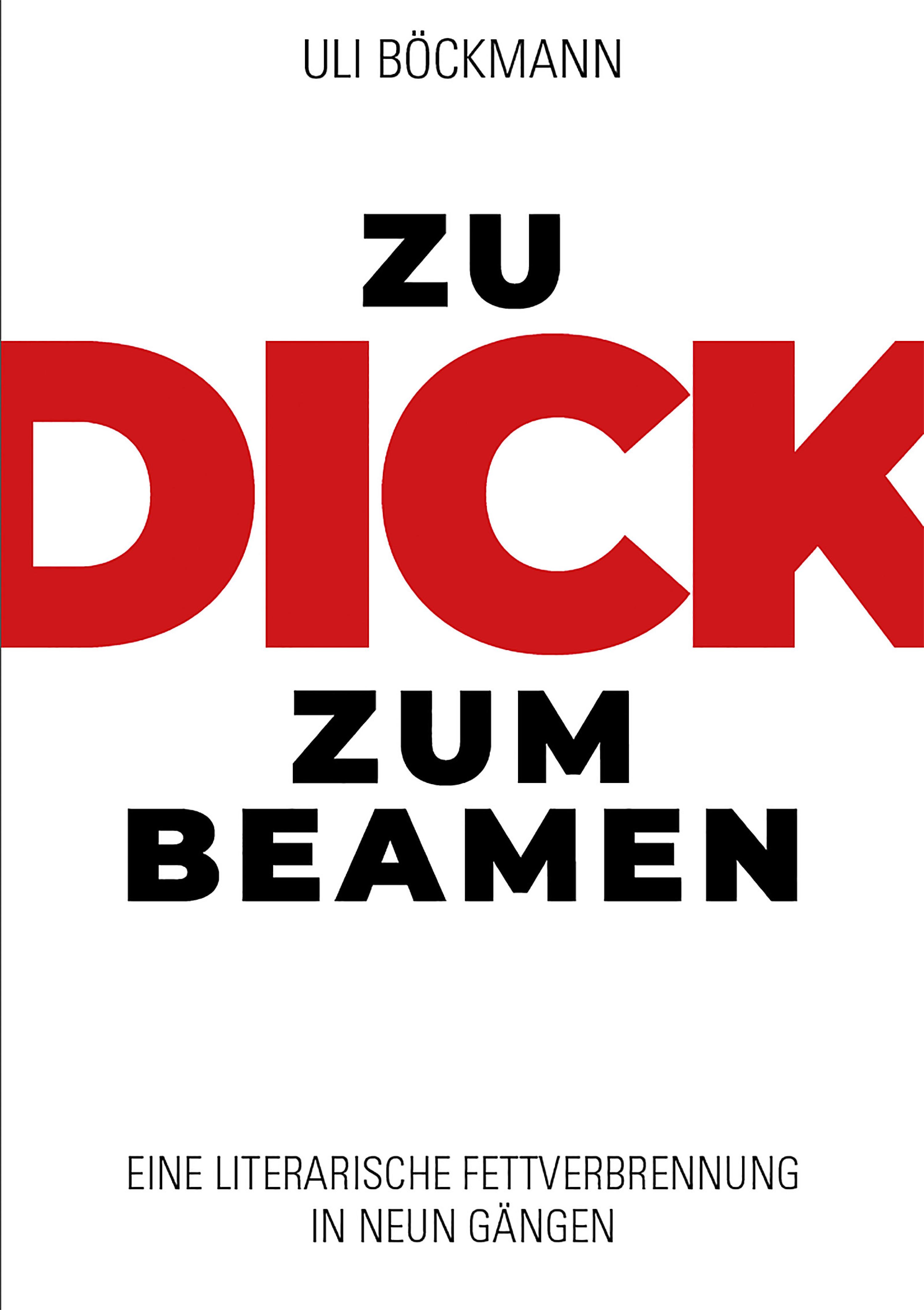 Обложка книги «ZU DICK ZUM BEAMEN»