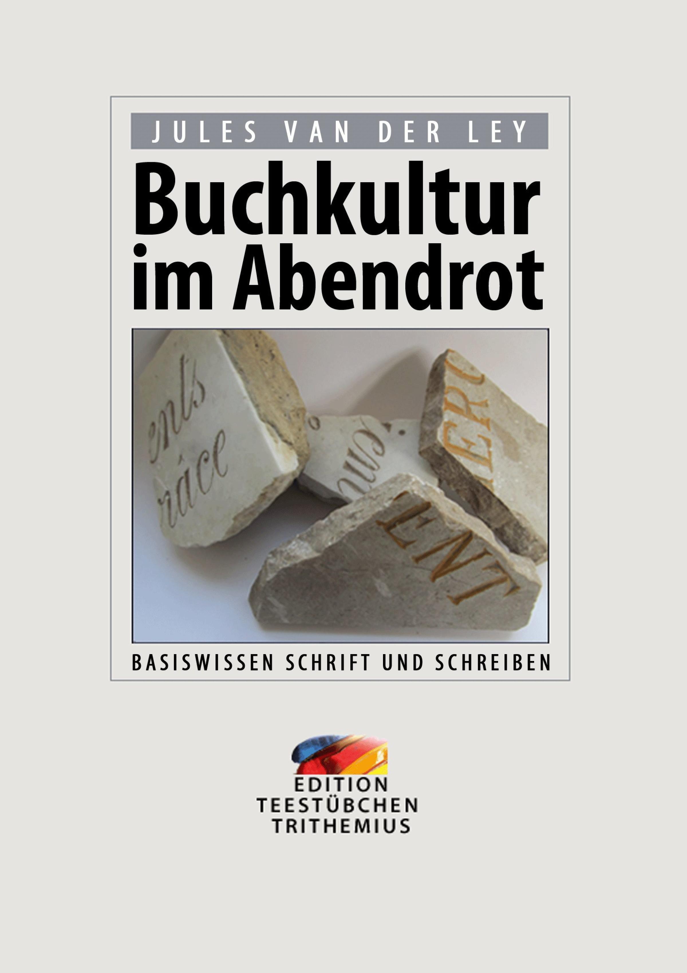 Обложка книги «Buchkultur im Abendrot»