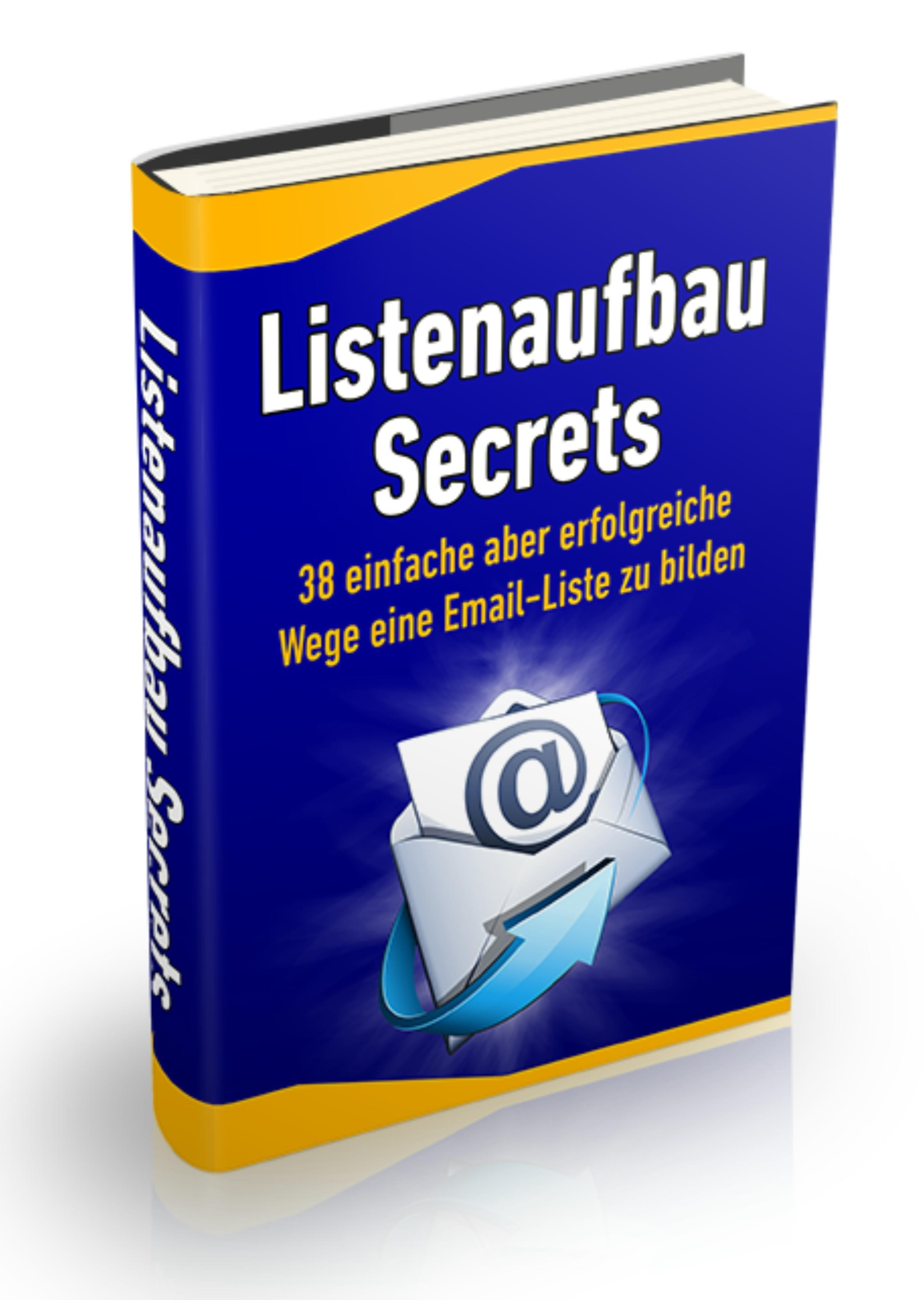 Обложка книги «Listenaufbau Secrets»