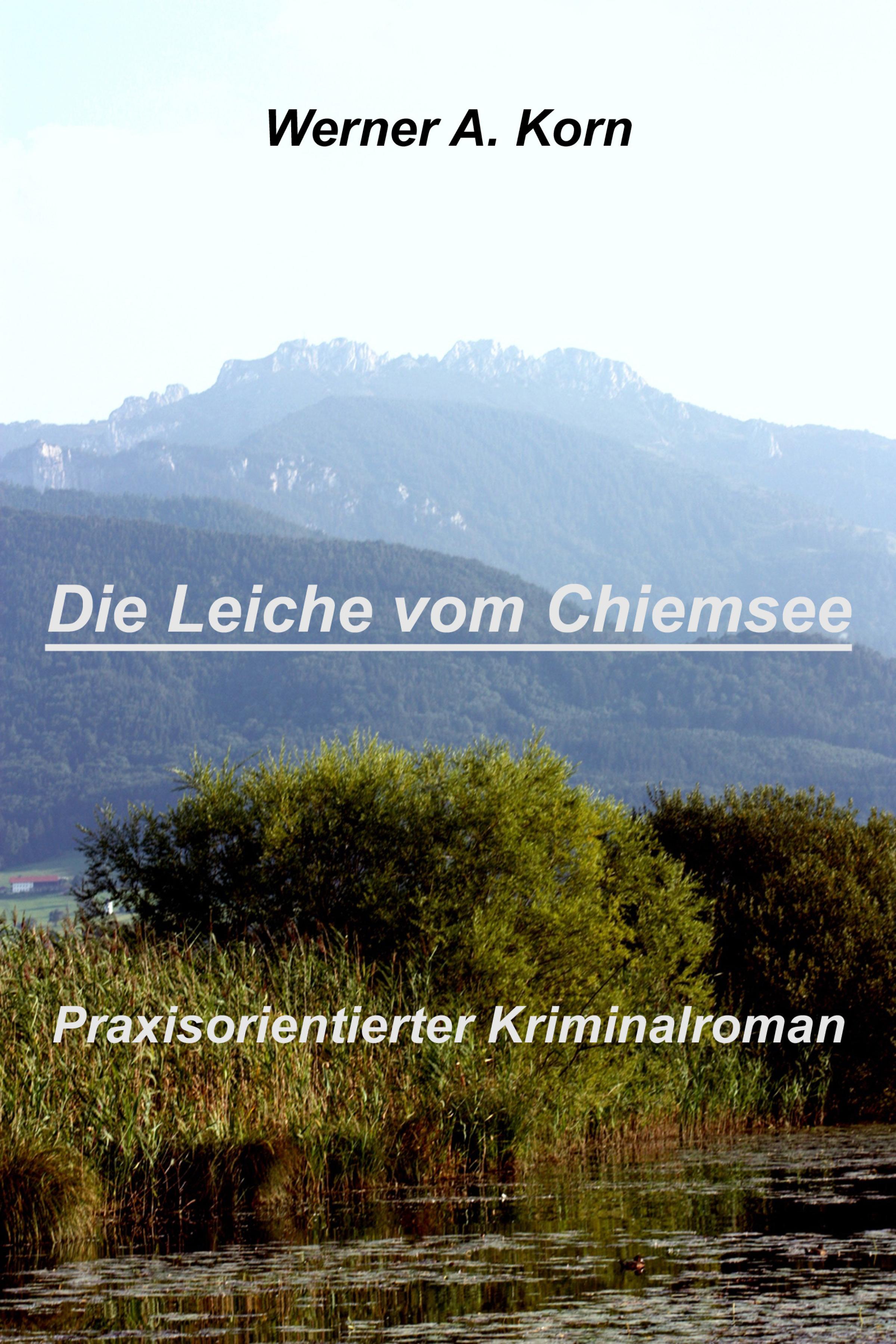 Обложка книги «Die Leiche vom Chiemsee»