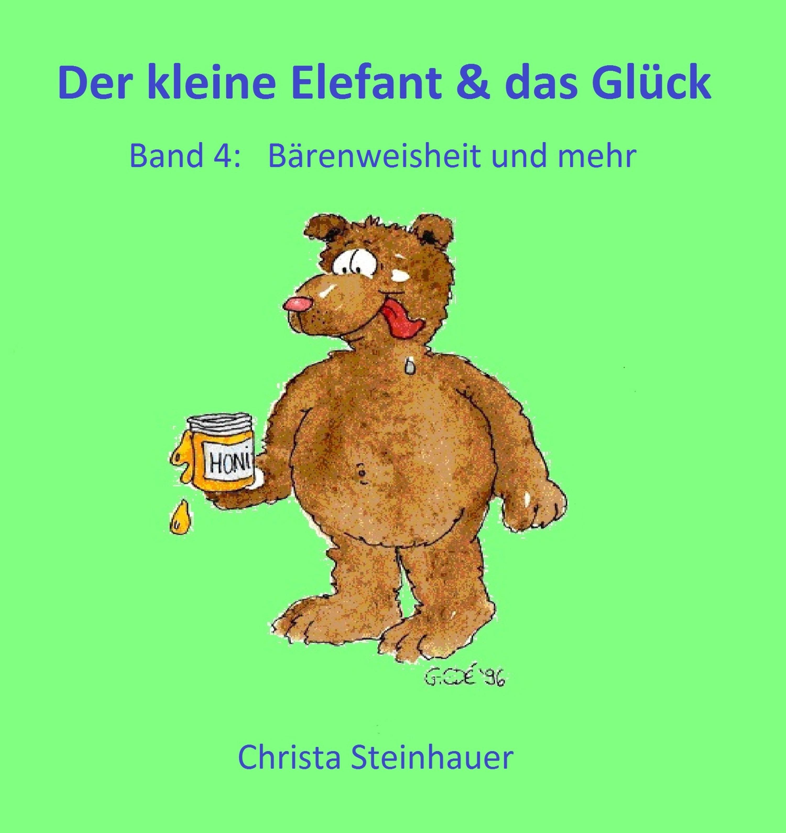Обложка книги «Der kleine Elefant und das Glück»