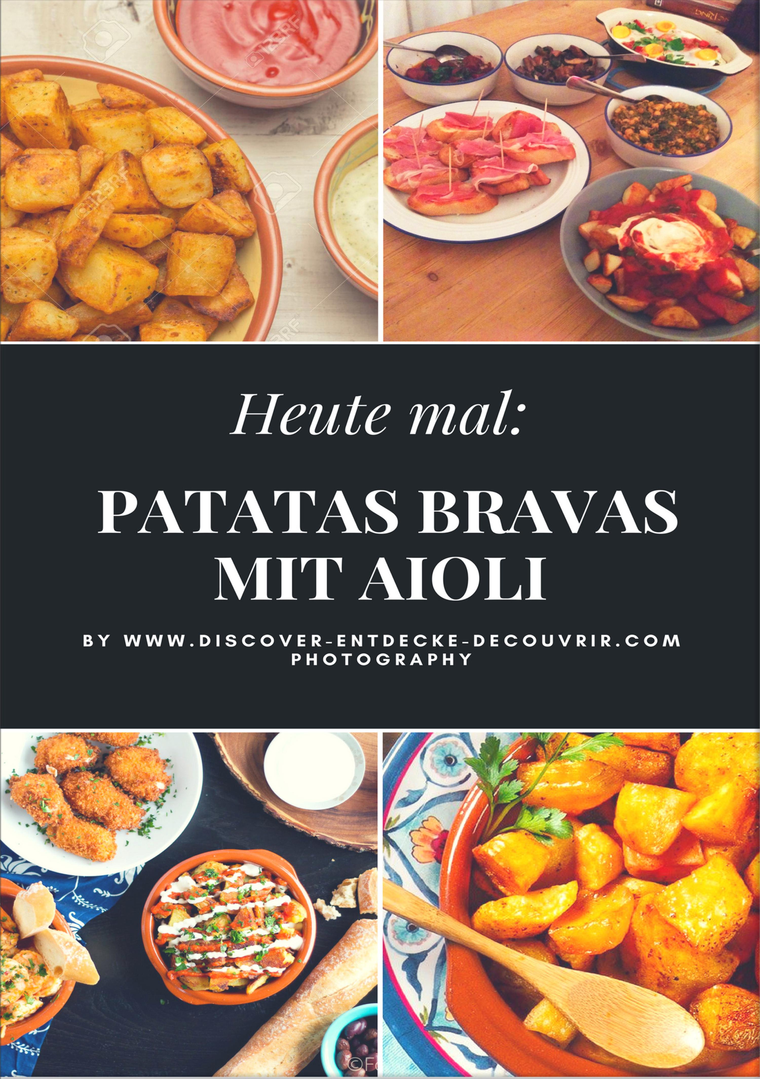 Обложка книги «Heute: Patatas Bravas mit Aioli»