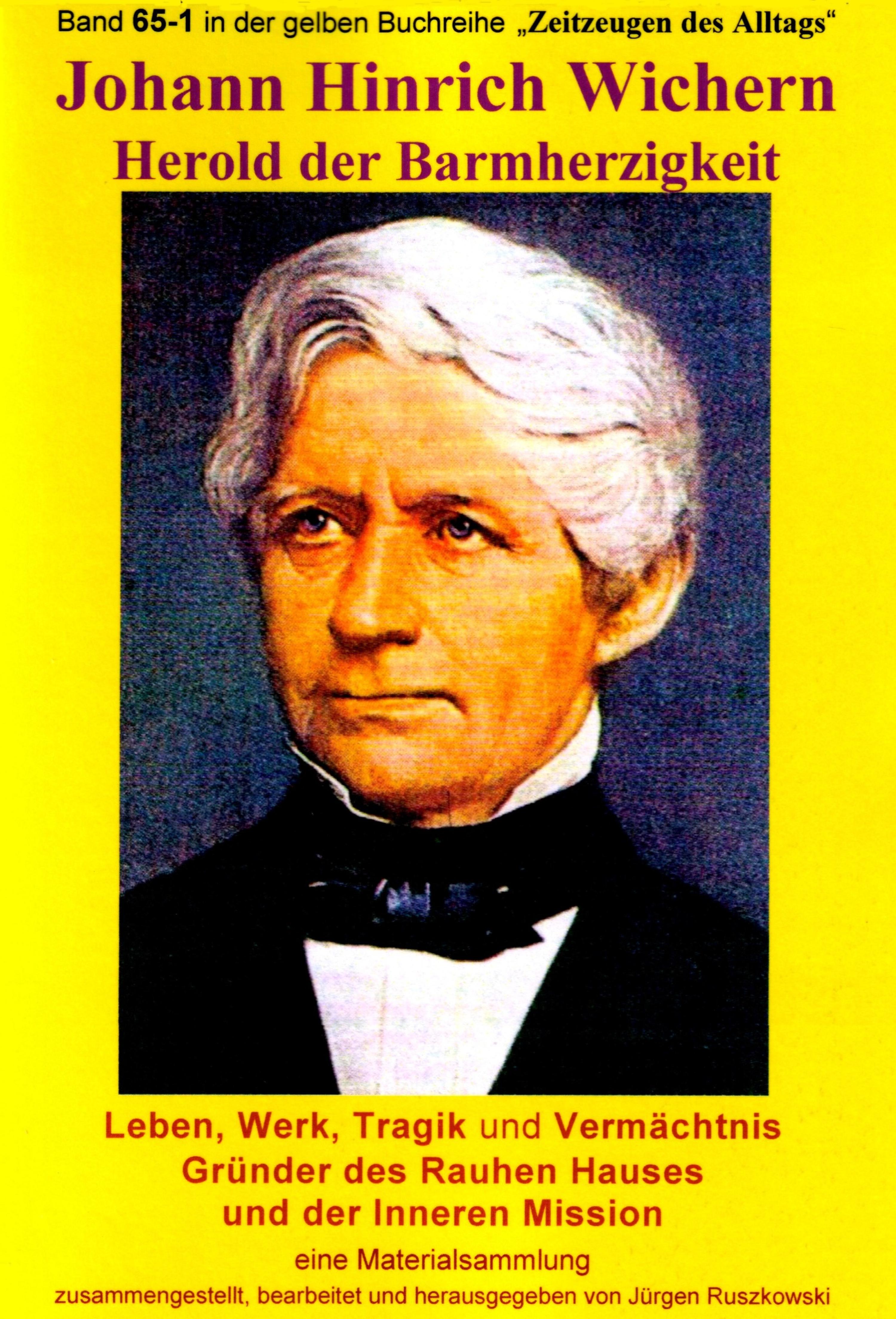 Обложка книги «Johann Hinrich Wichern - Herold der Barmherzigkeit»