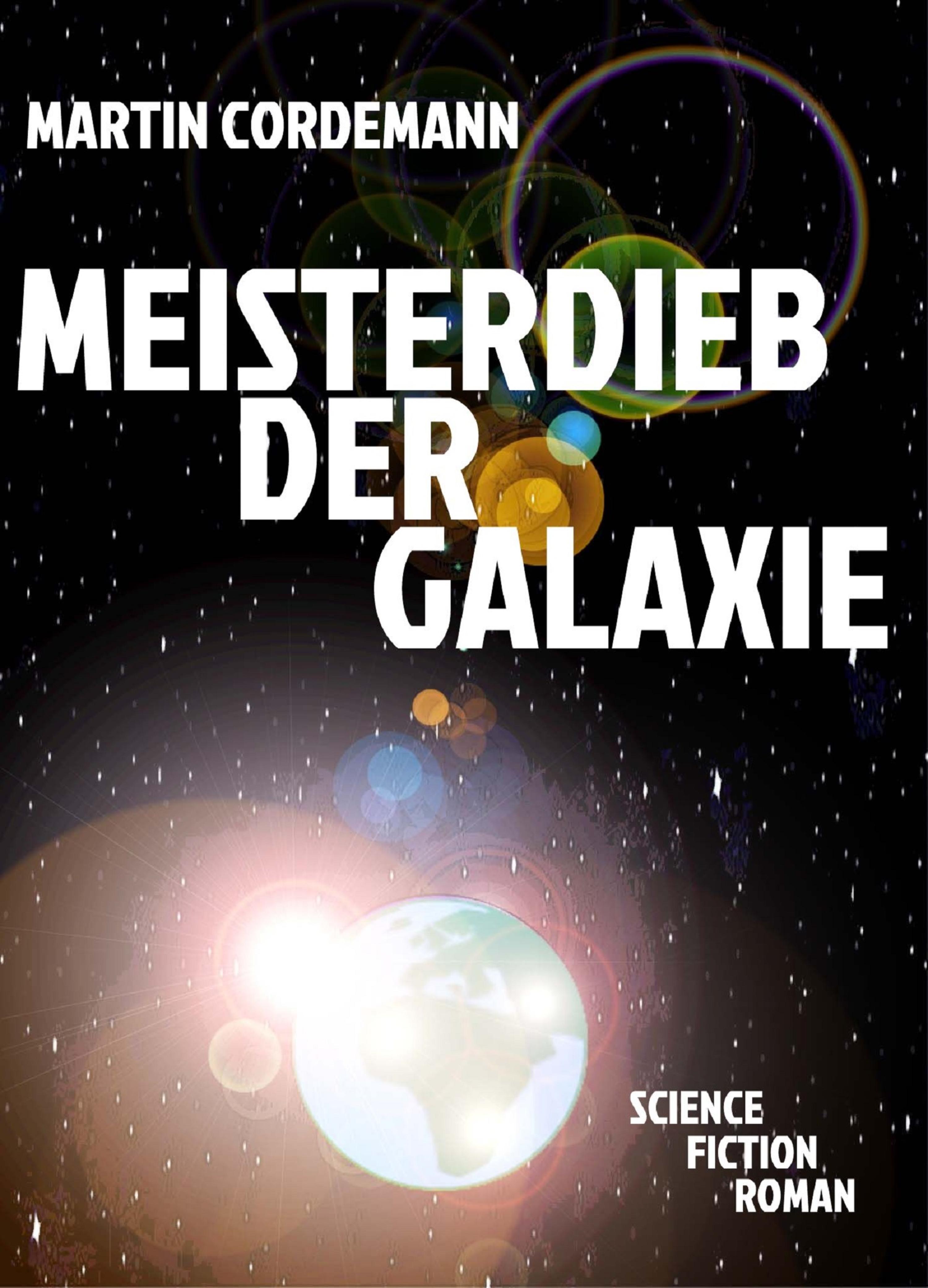 Обложка книги «Meisterdieb der Galaxie»