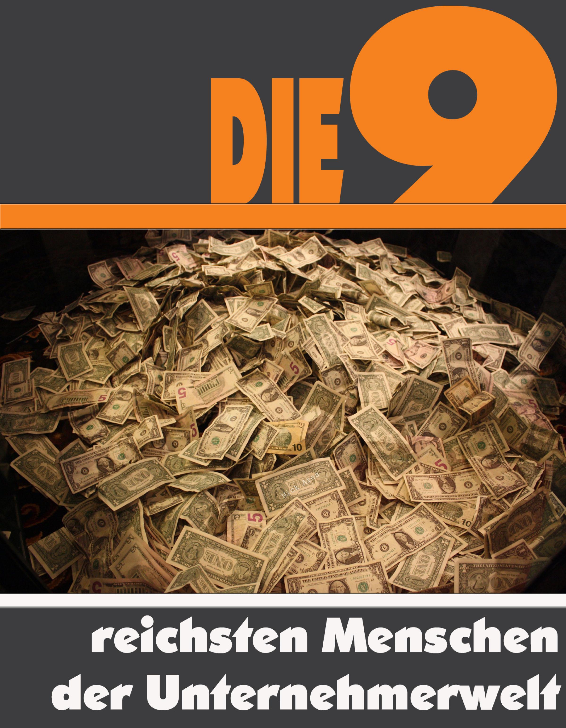 Обложка книги «Die Neun reichsten Menschen der Unternehmerwelt»