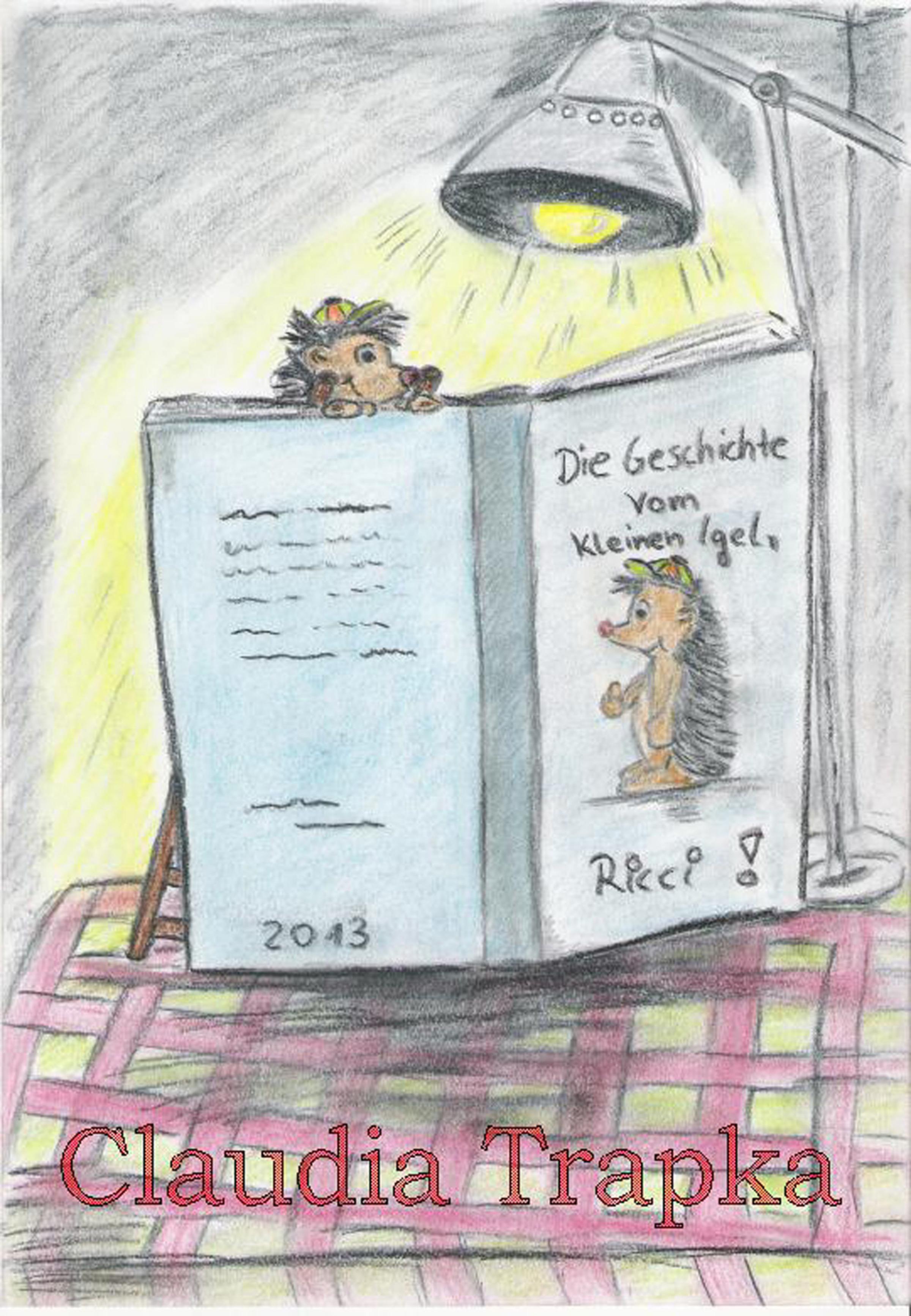 Обложка книги «Die Geschichte vom kleinen Igel Ricci»