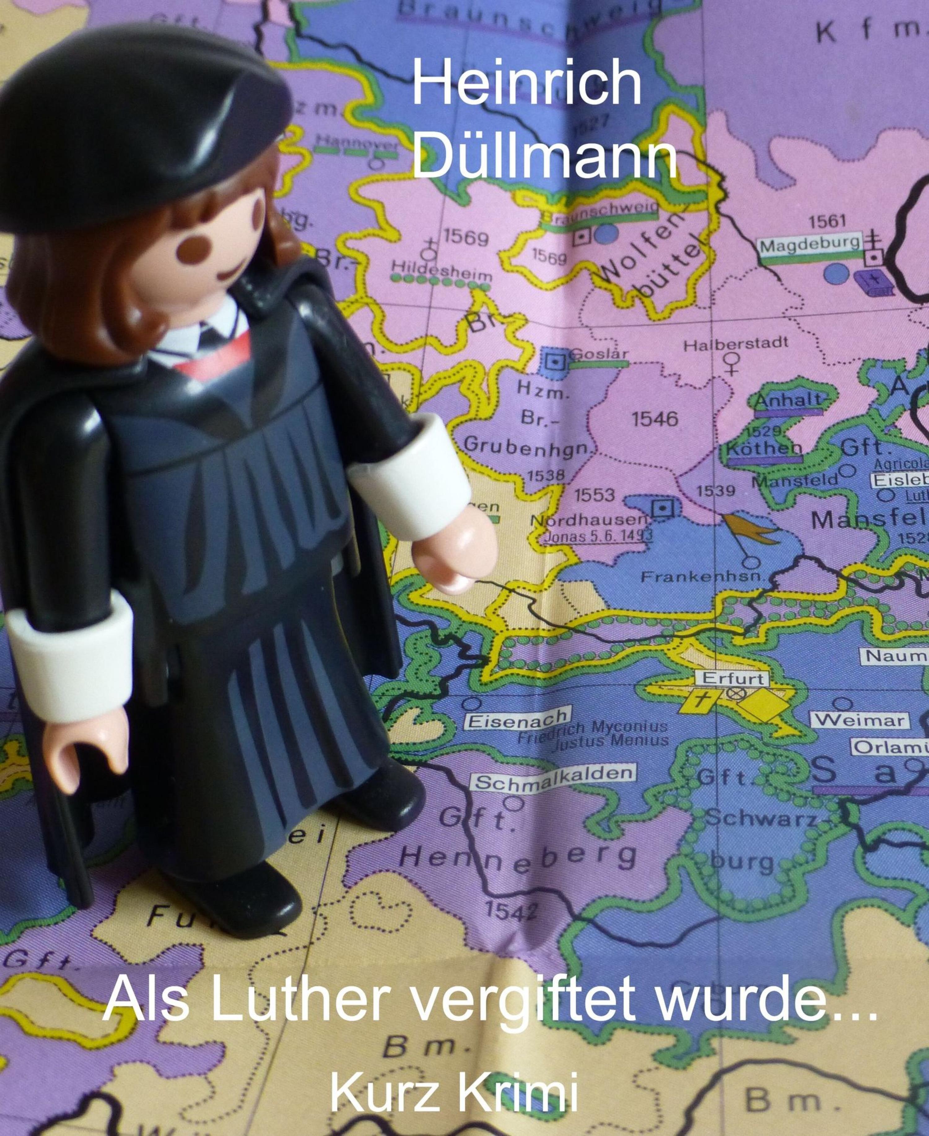 Обложка книги «Als Luther vergiftet wurde ...»