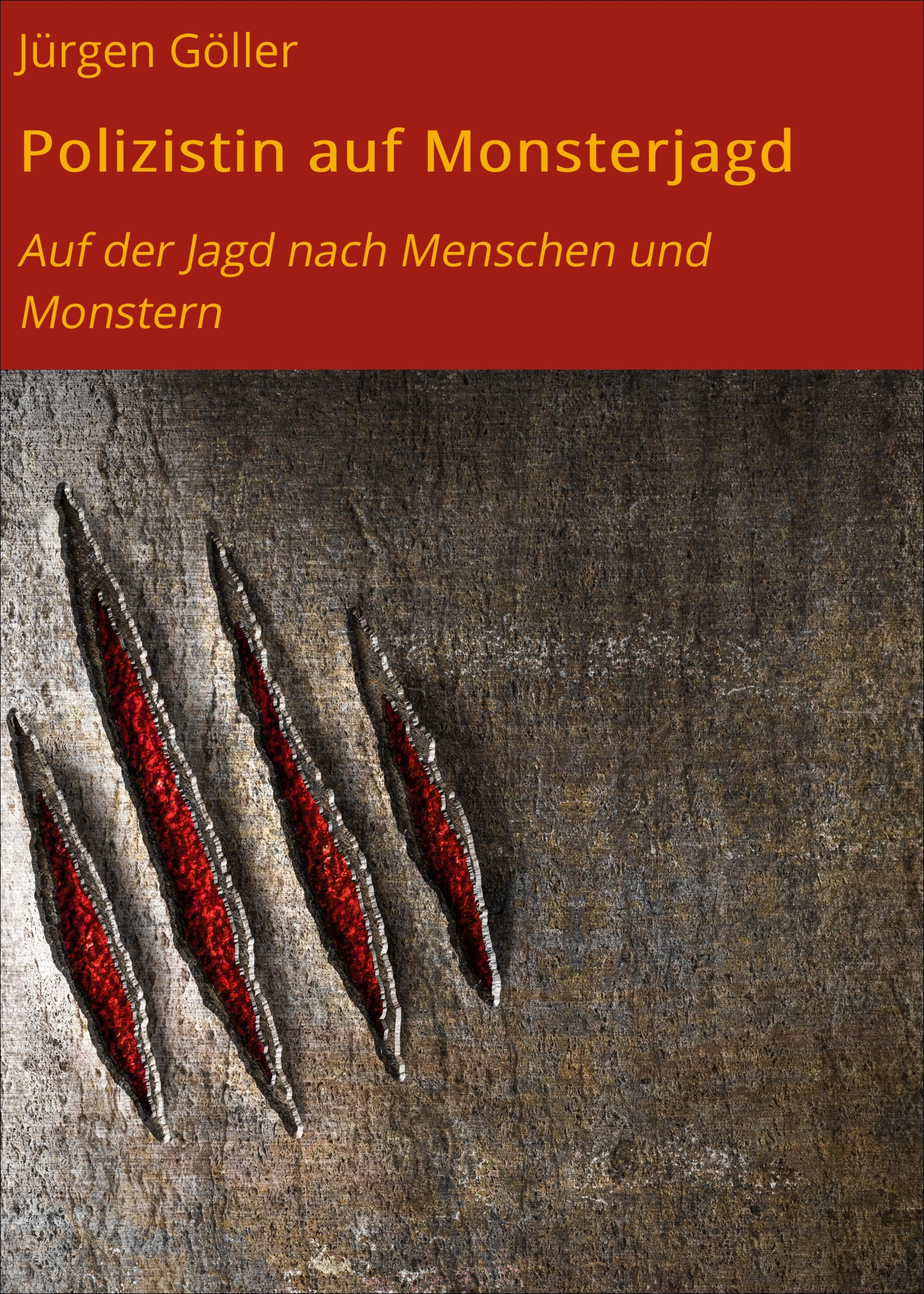 Обложка книги «Polizistin auf Monsterjagd»