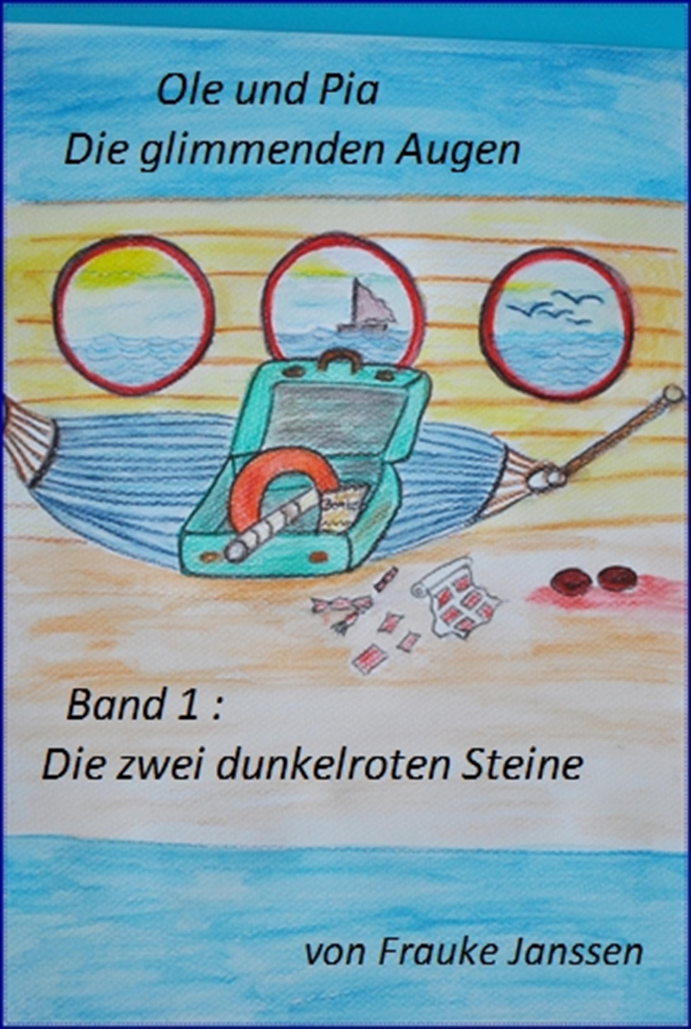Обложка книги «Ole und Pia, Die glimmenden Augen»