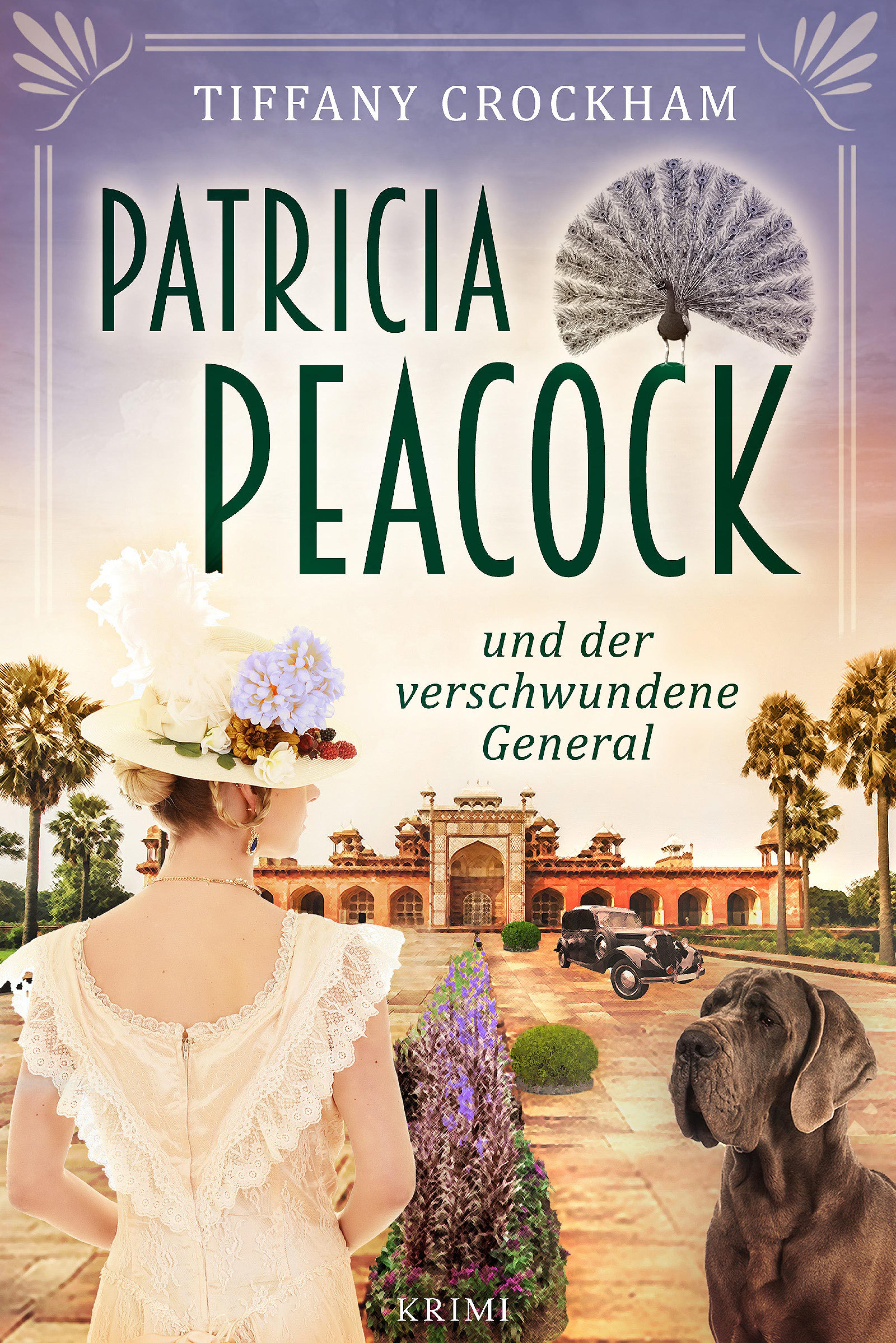 Обложка книги «Patricia Peacock und der verschwundene General»