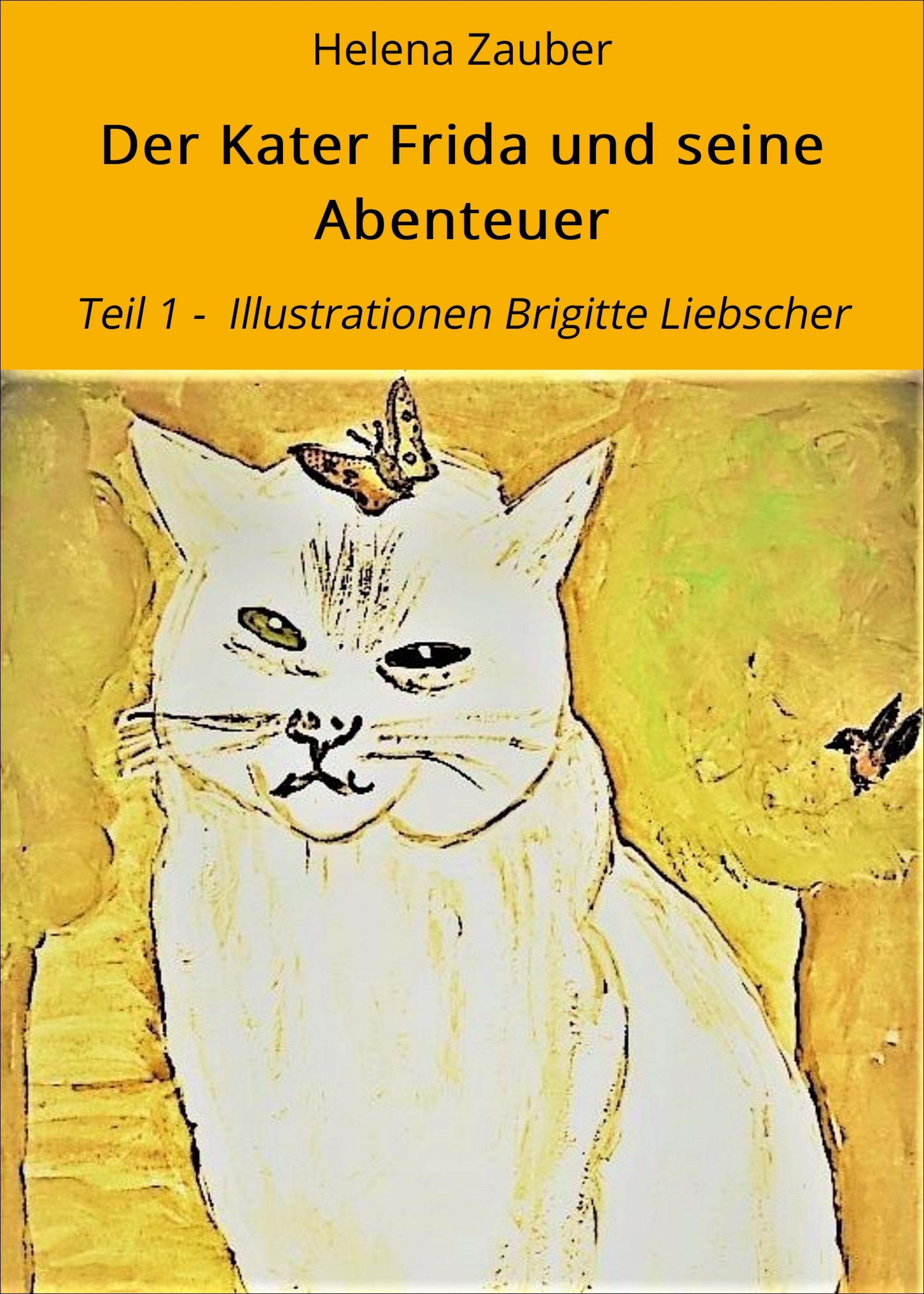 Обложка книги «Der Kater Frida und seine Abenteuer»