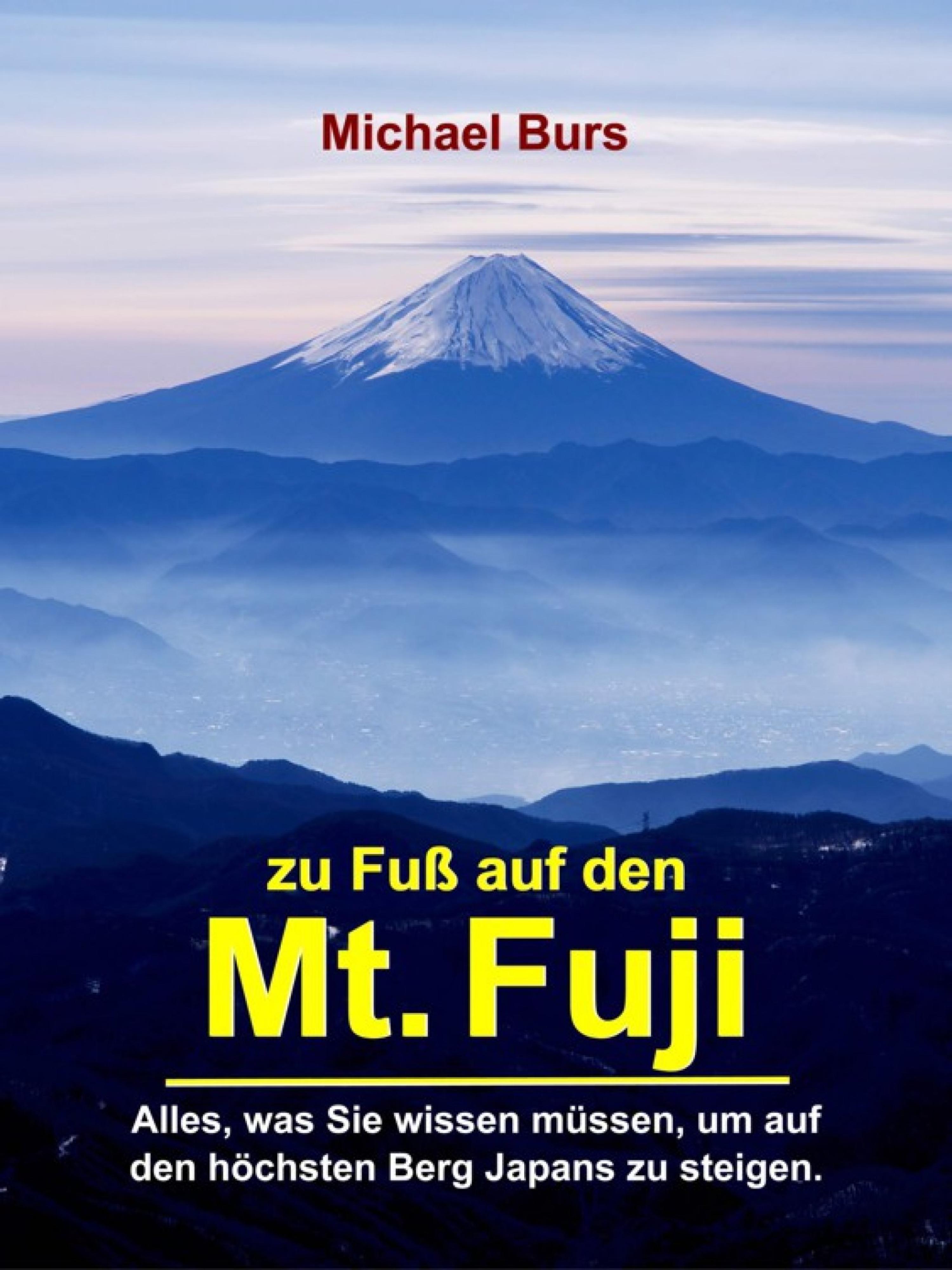 Обложка книги «Zu Fuß auf den Mt. Fuji»