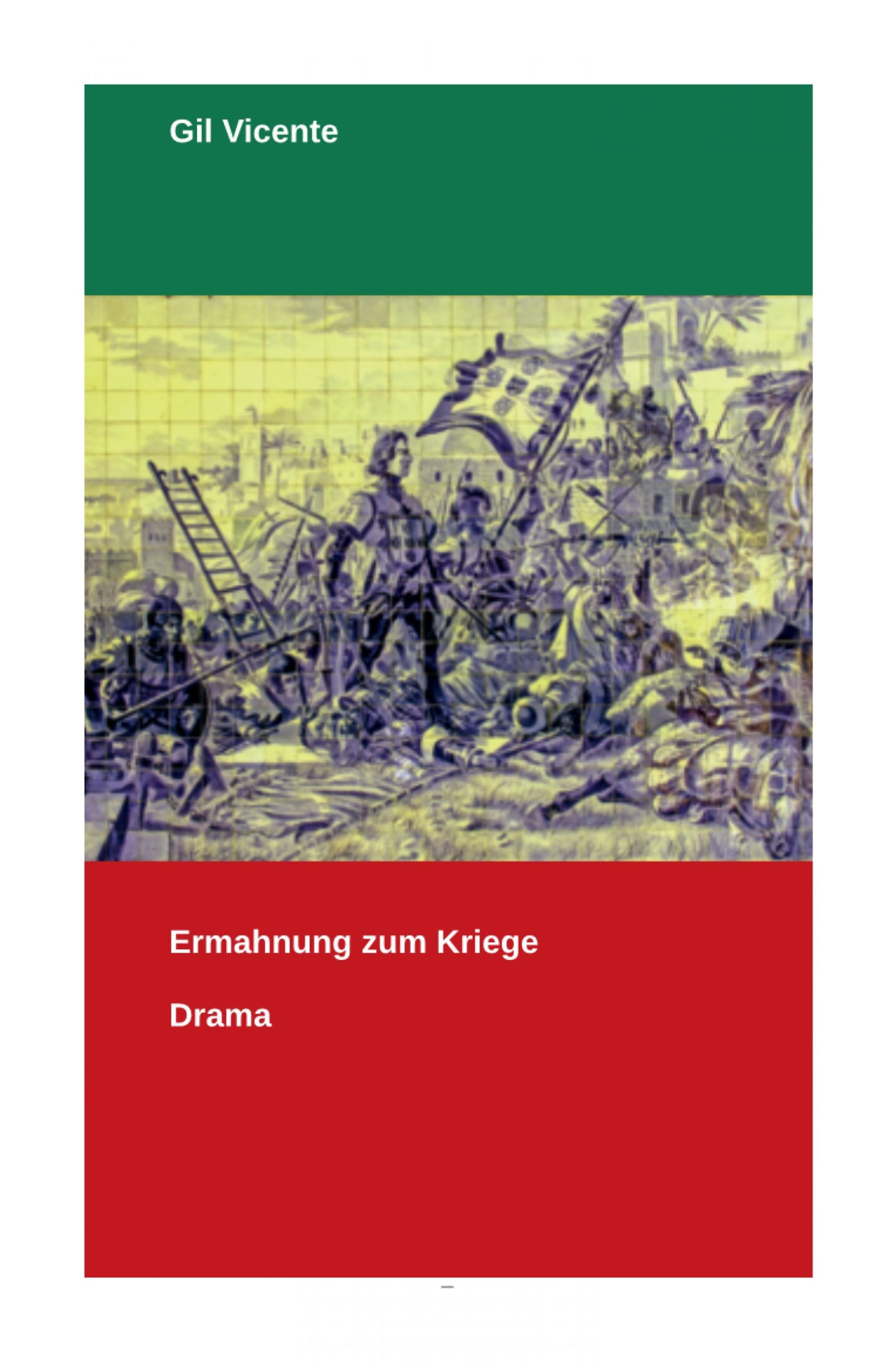 Обложка книги «Ermahnung zum Kriege»