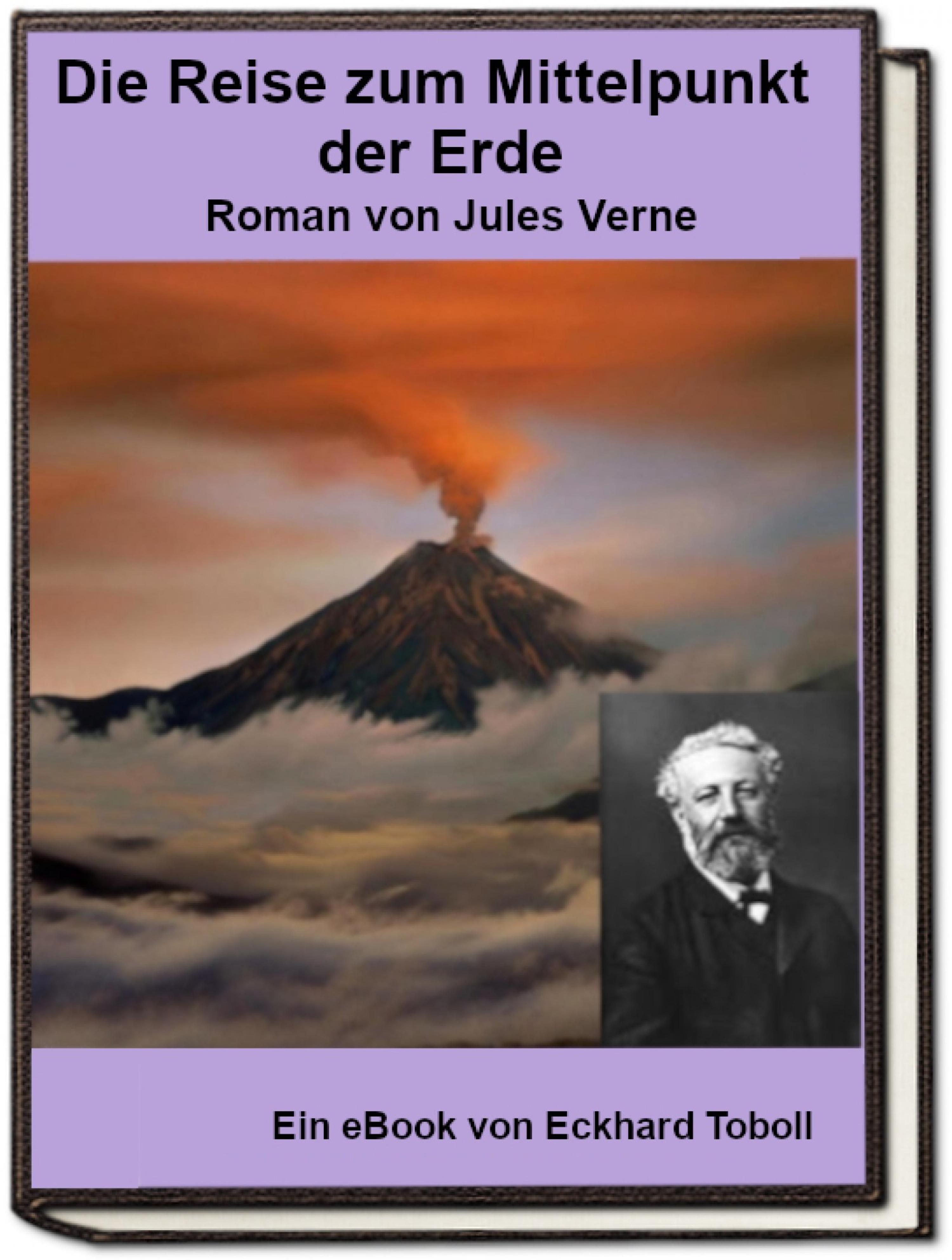 Обложка книги «Die Reise zum Mittelpunkt der Erde»