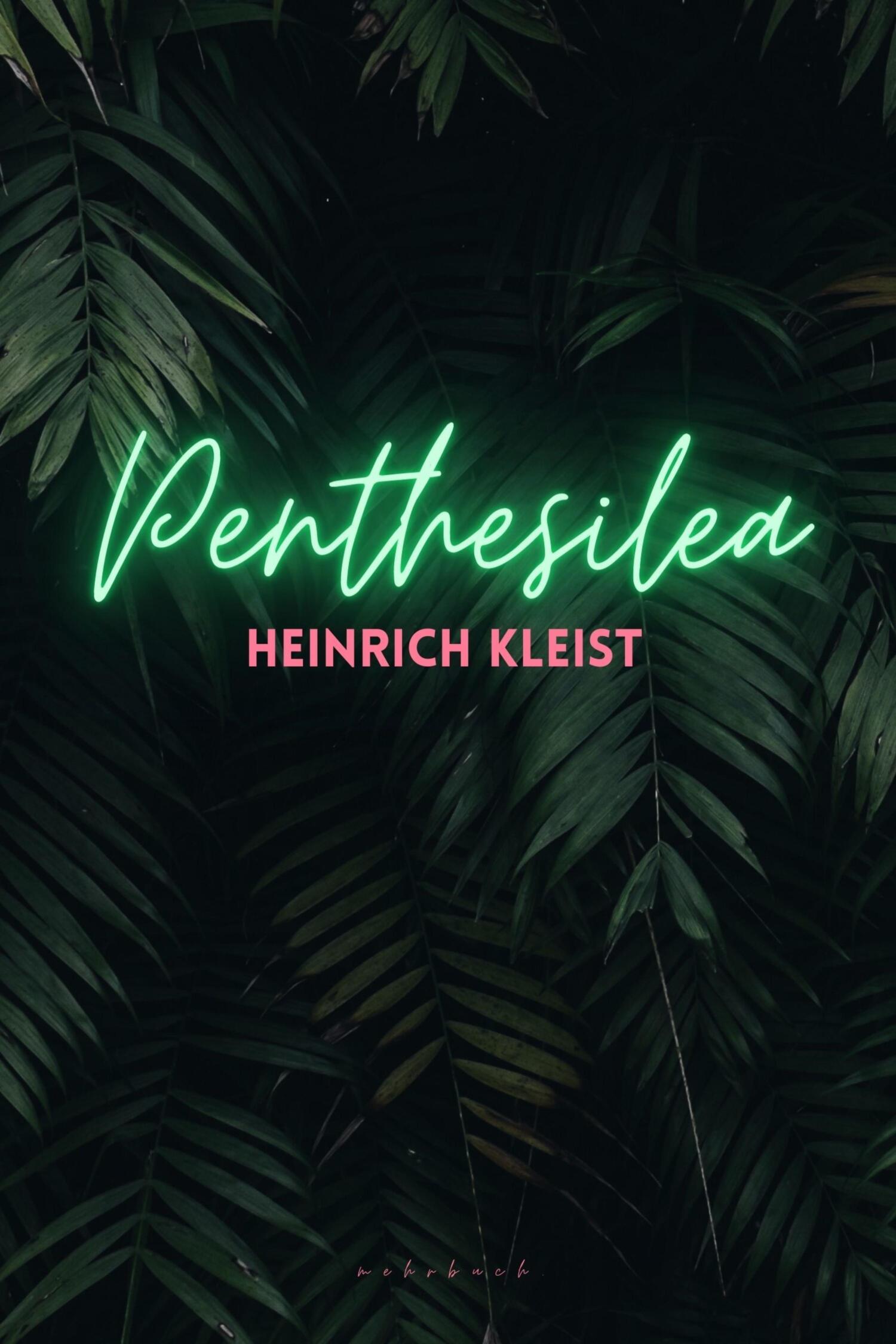 Обложка книги «Penthesilea»
