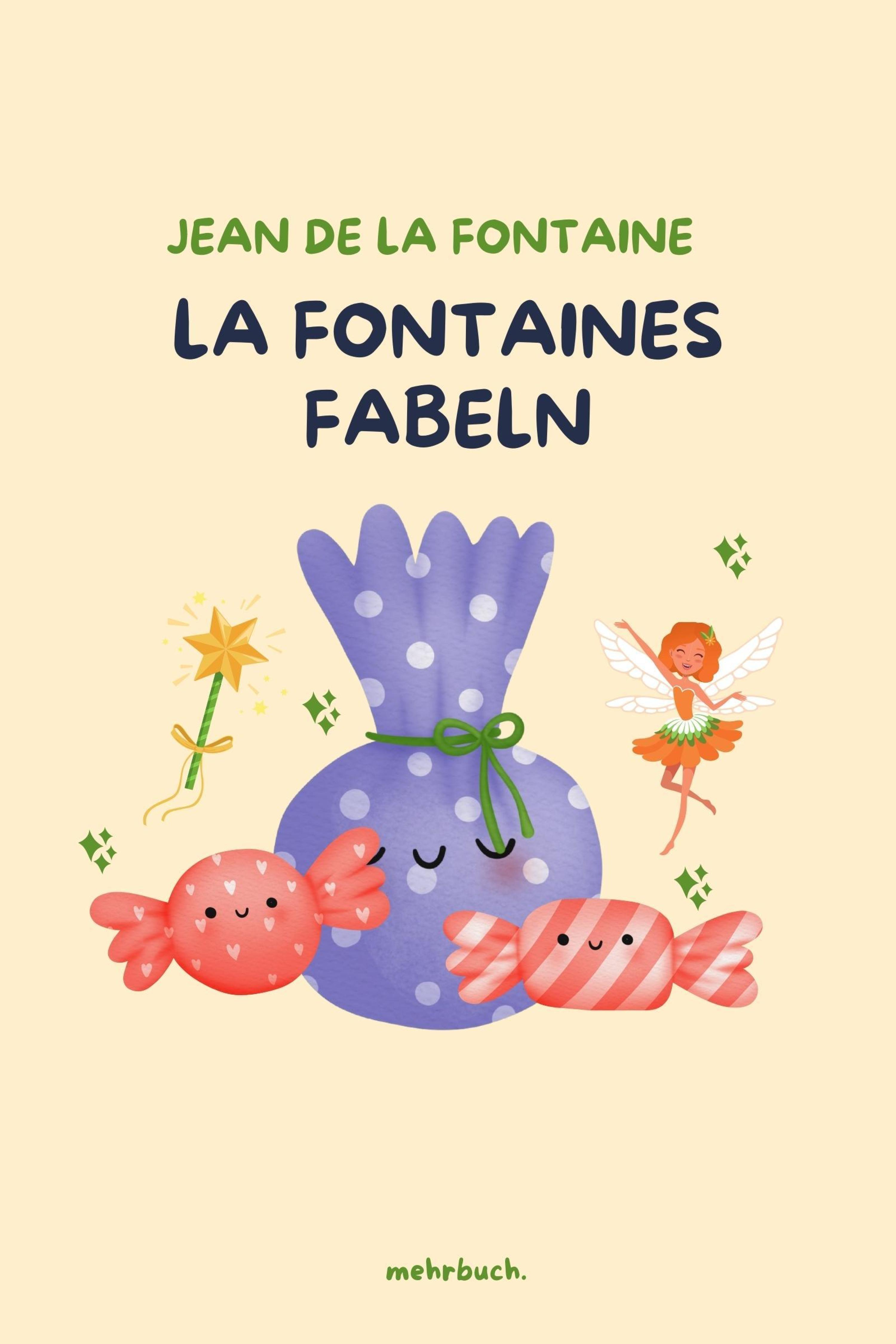 Обложка книги «La Fontaines Fabeln»