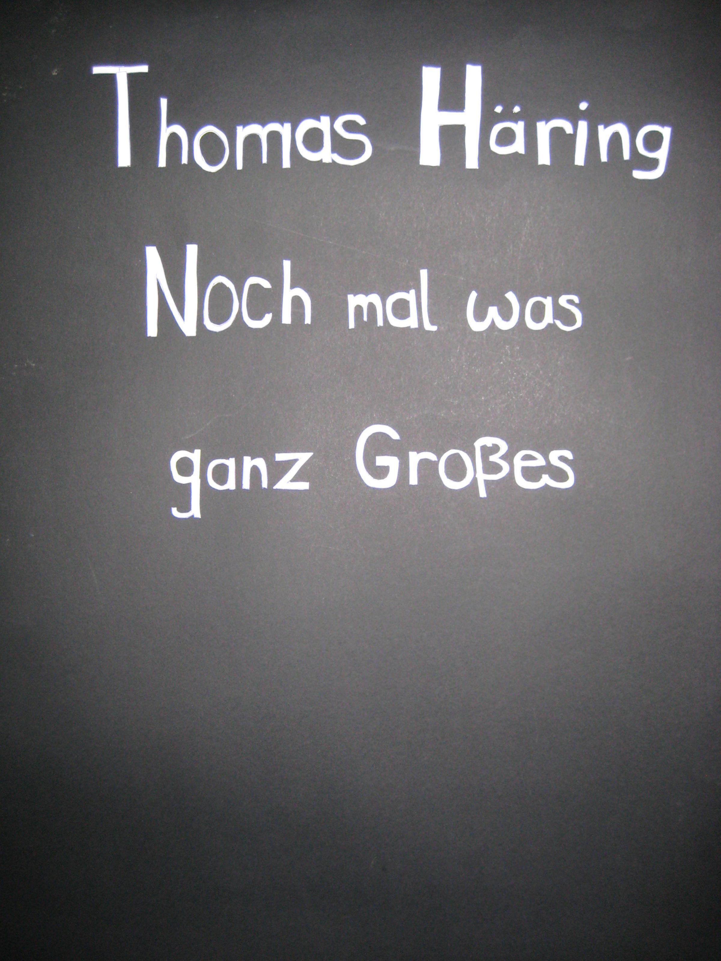 Обложка книги «Noch mal was ganz Großes»