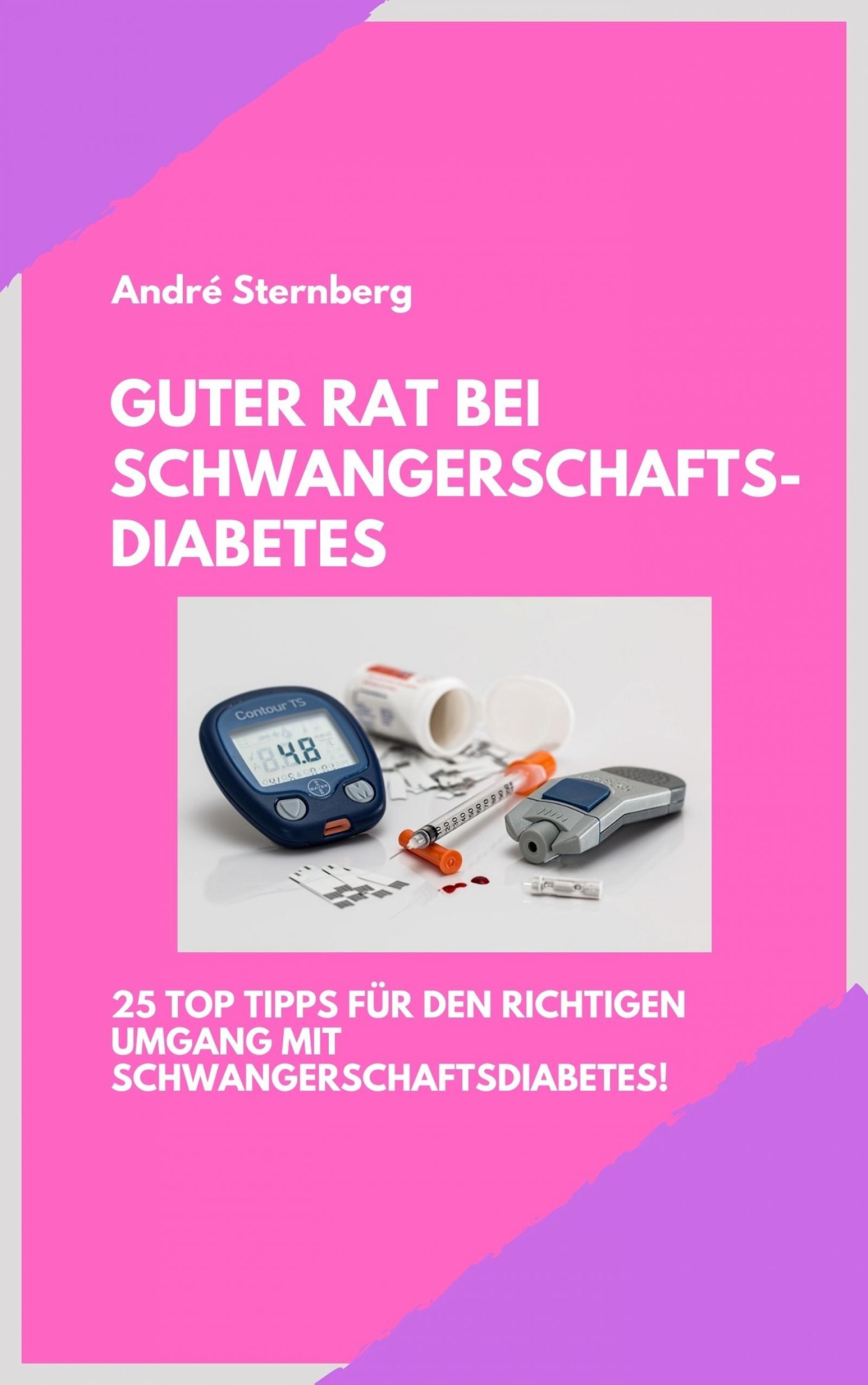 Обложка книги «Guter Rat bei Schwangerschaftsdiabetes»