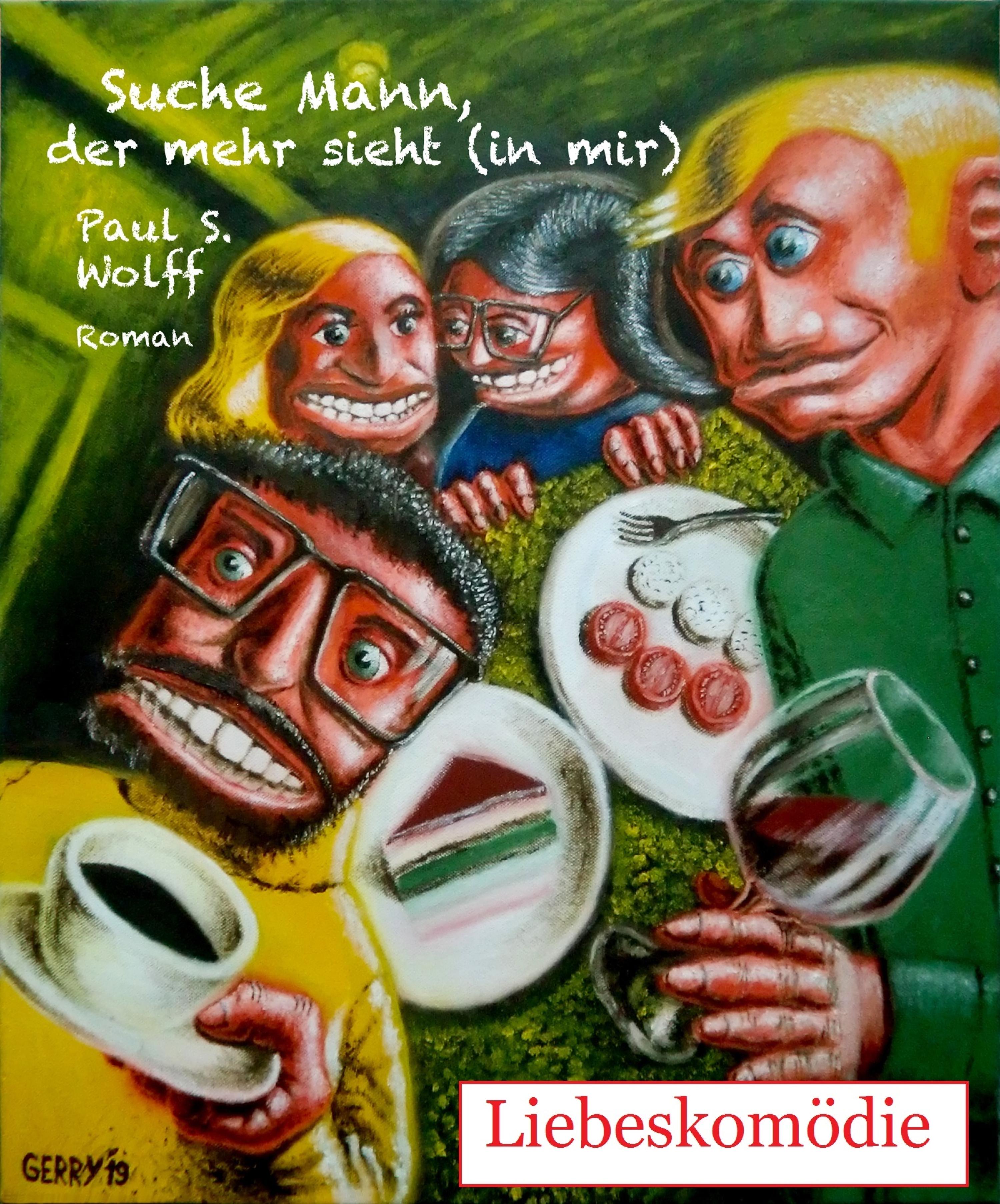 Обложка книги «Suche Mann, der mehr sieht (in mir)»