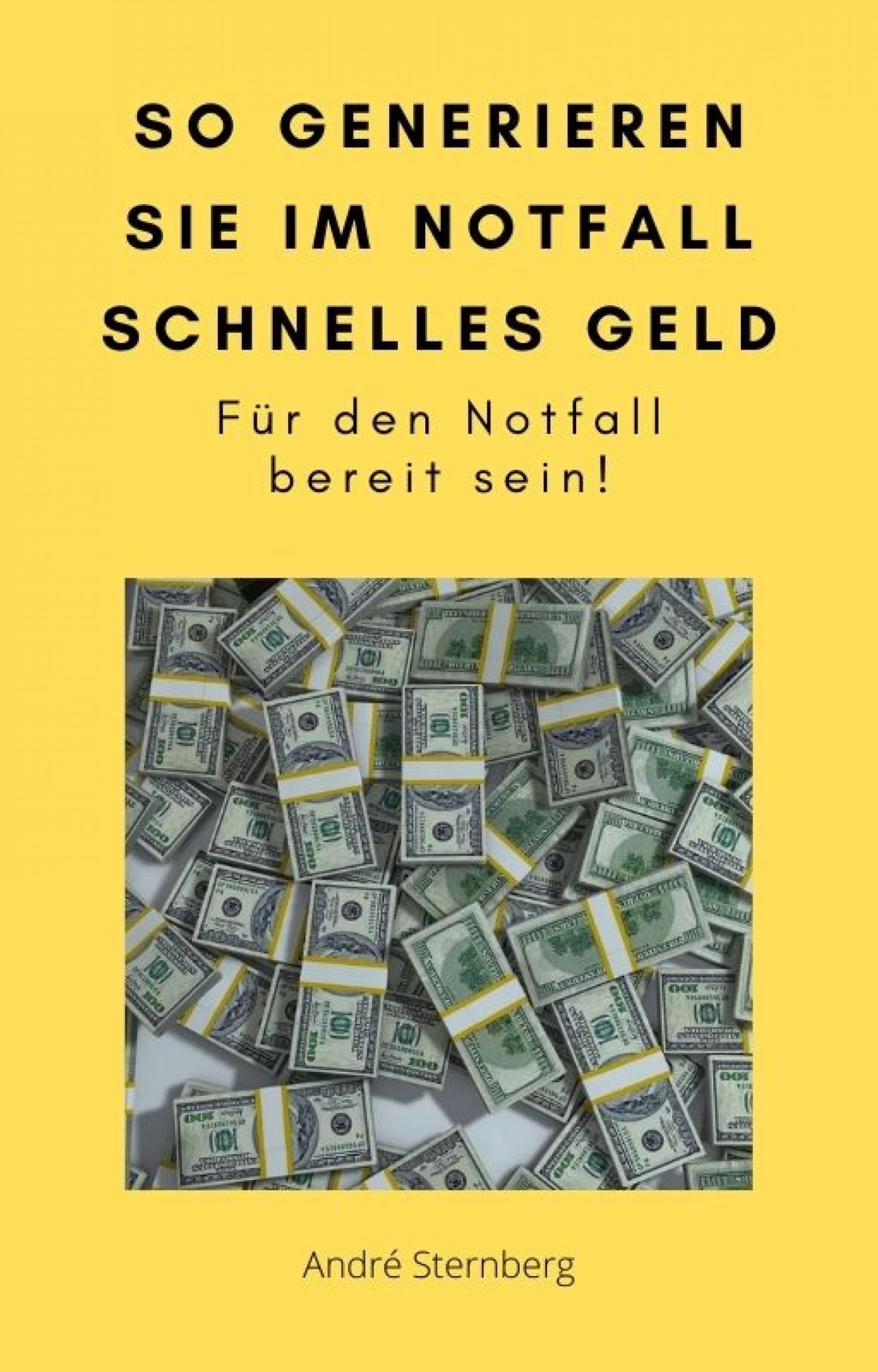 Обложка книги «So generieren Sie im Notfall schnelles Geld»