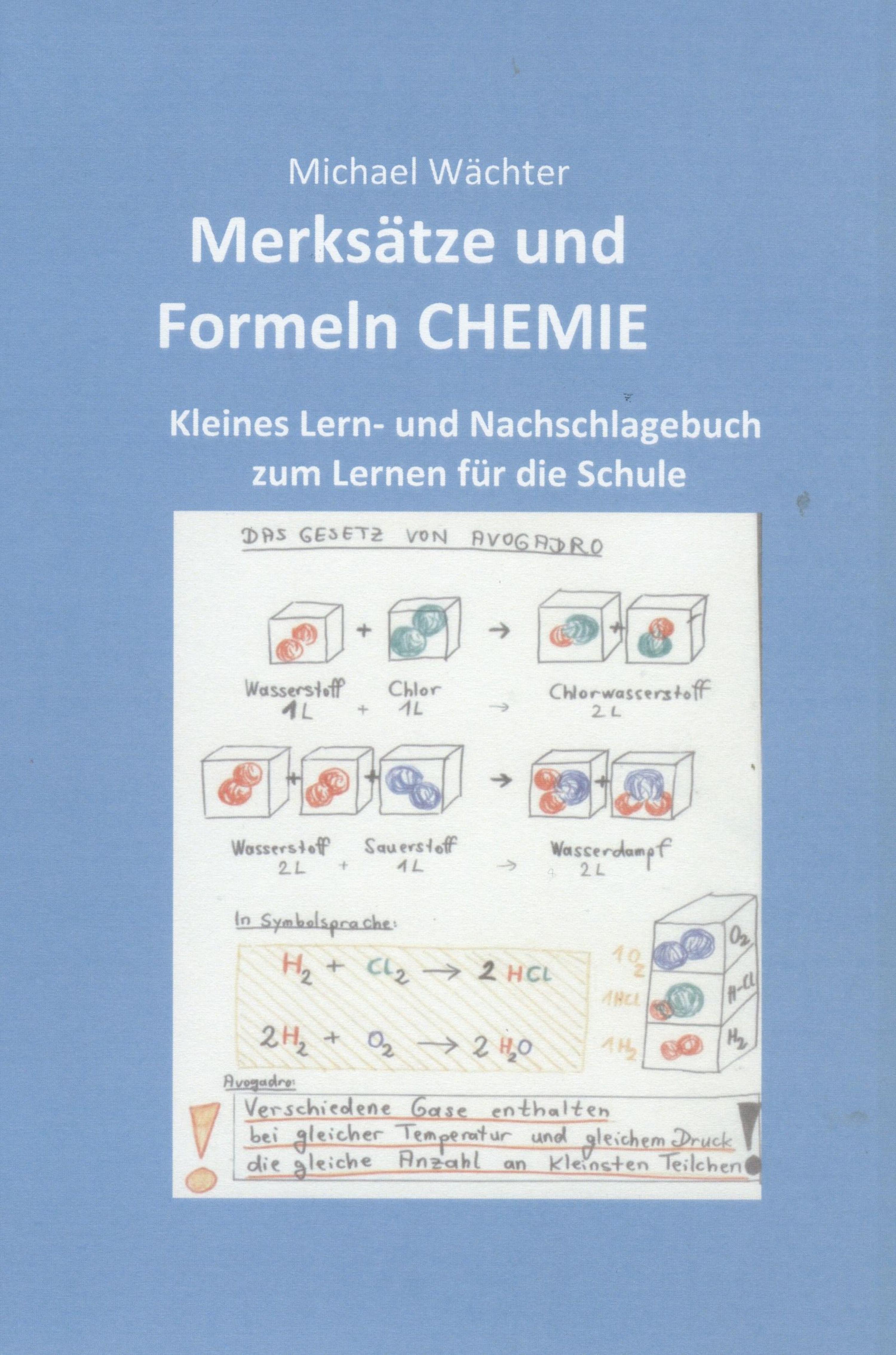 Обложка книги «Merksätze und Formeln Chemie»