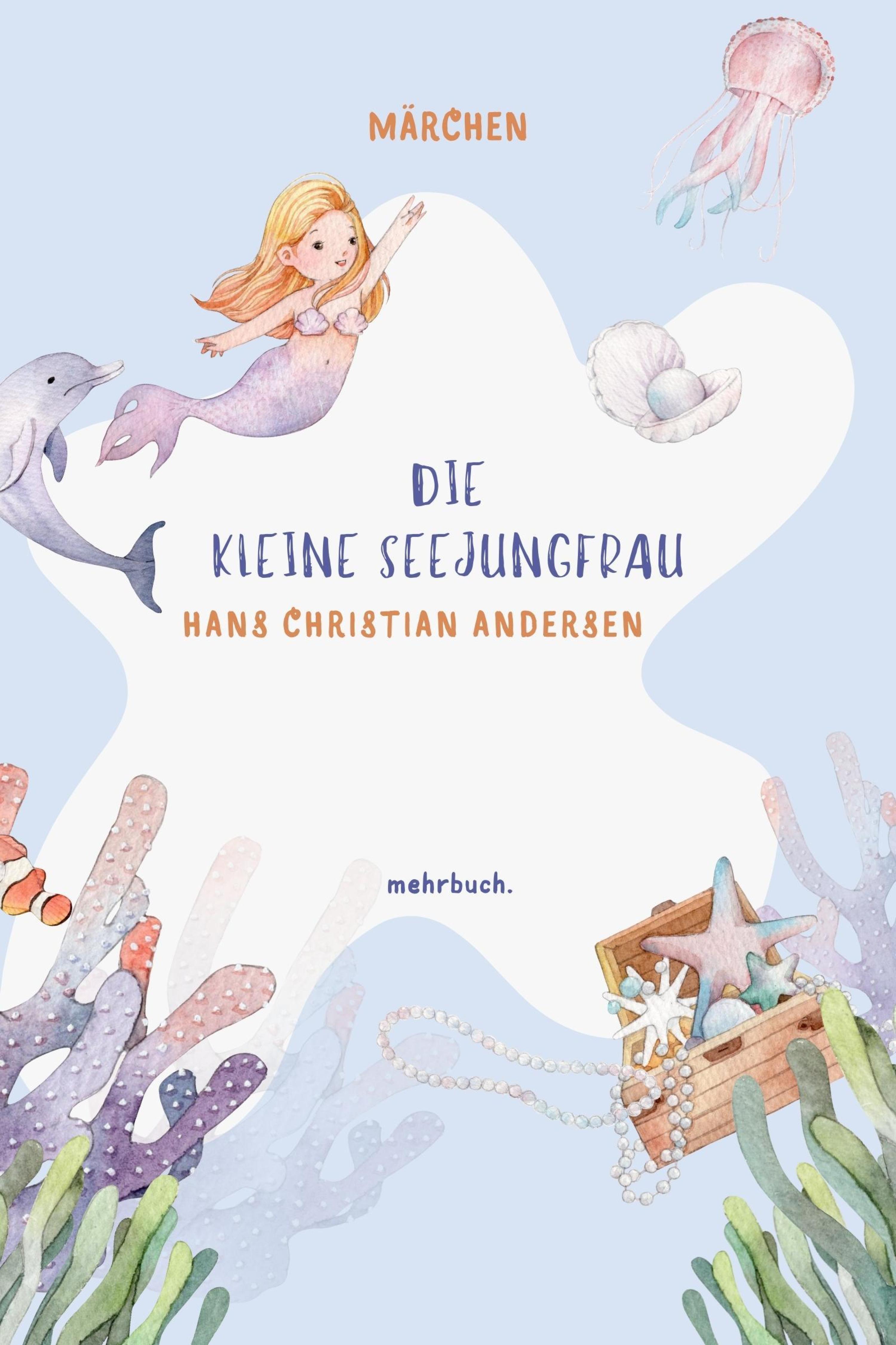Обложка книги «Die kleine Seejungfrau»