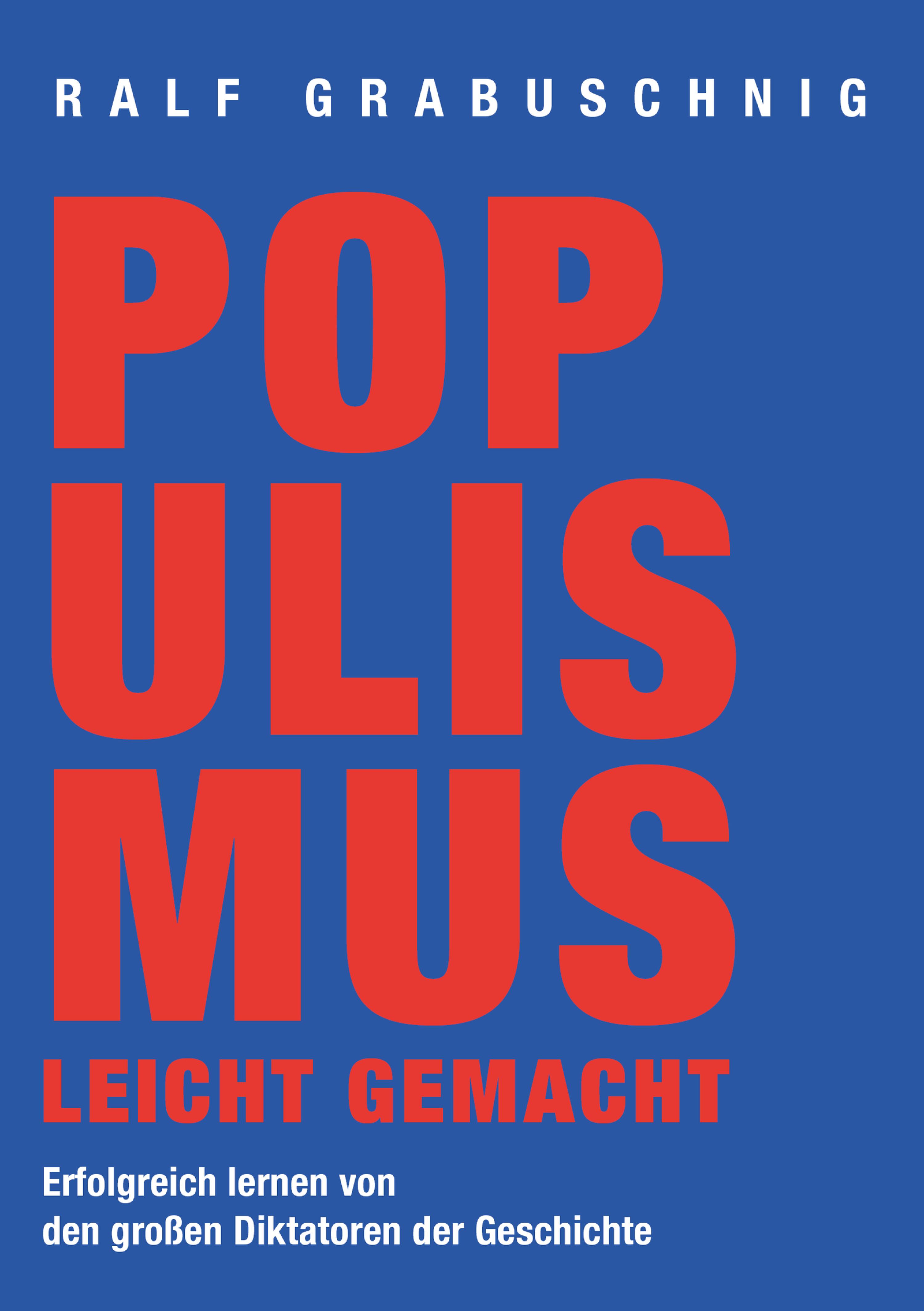 Обложка книги «Populismus leicht gemacht»
