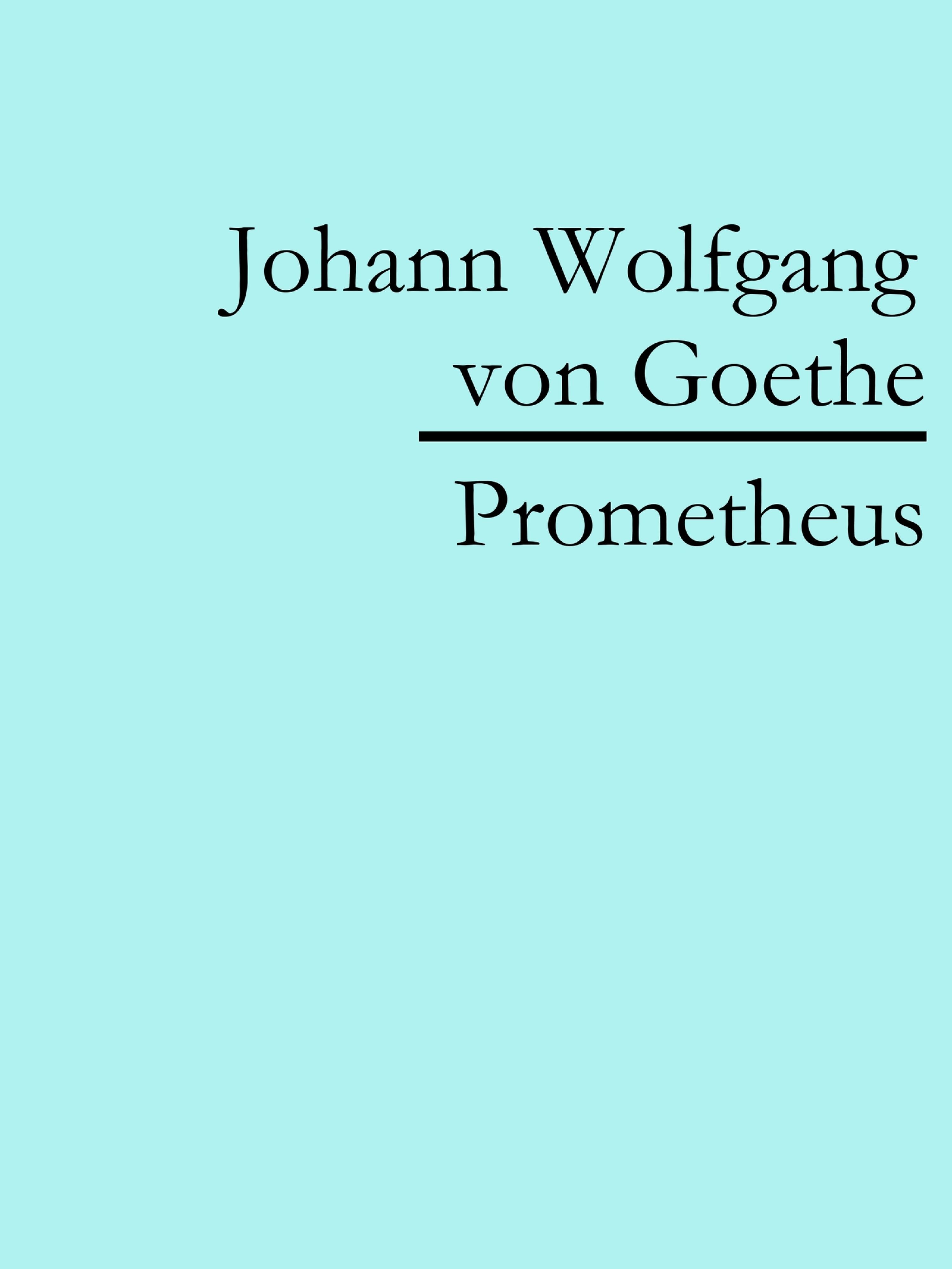 Обложка книги «Prometheus»