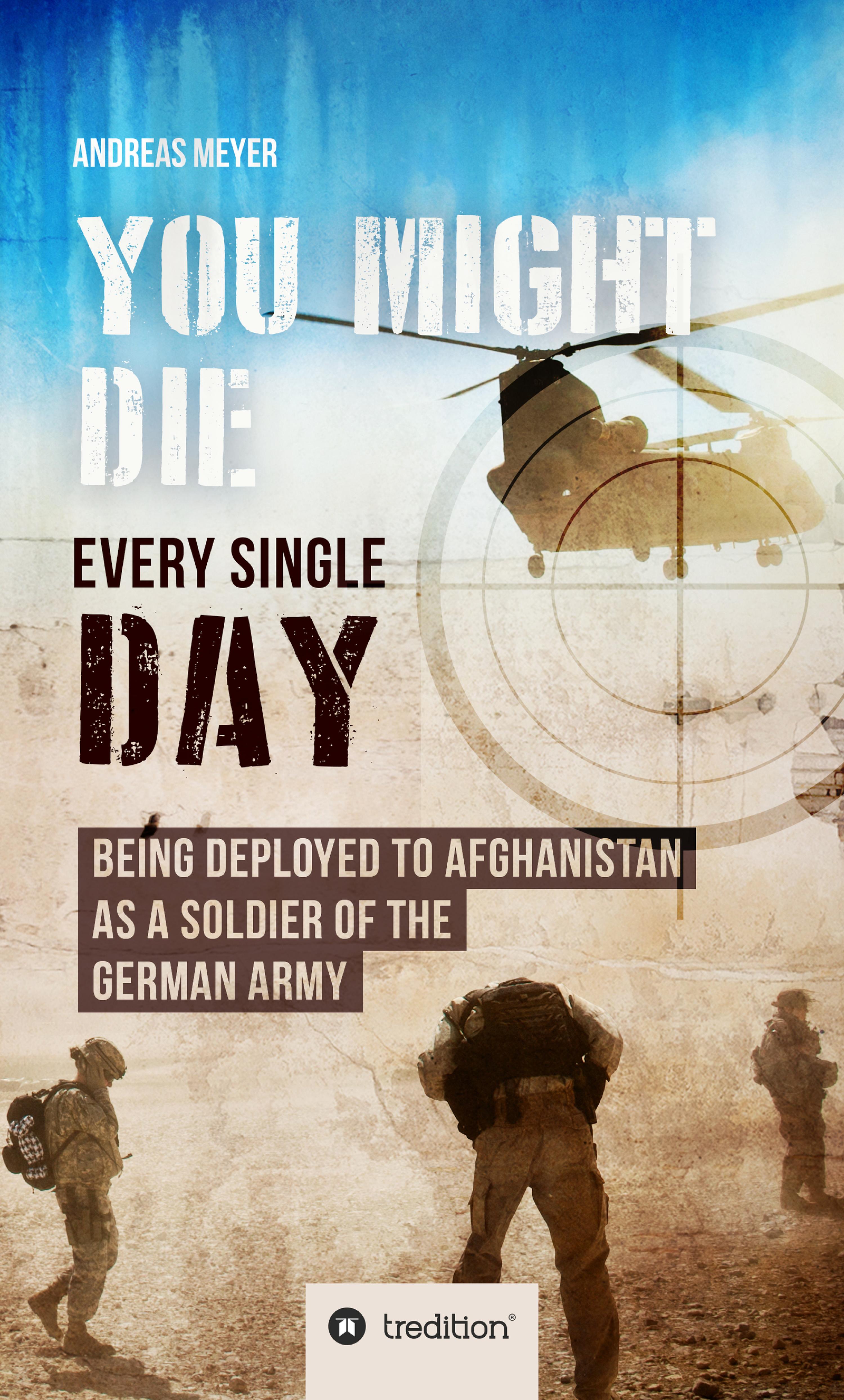 Обложка книги «YOU COULD DIE ANY DAY»