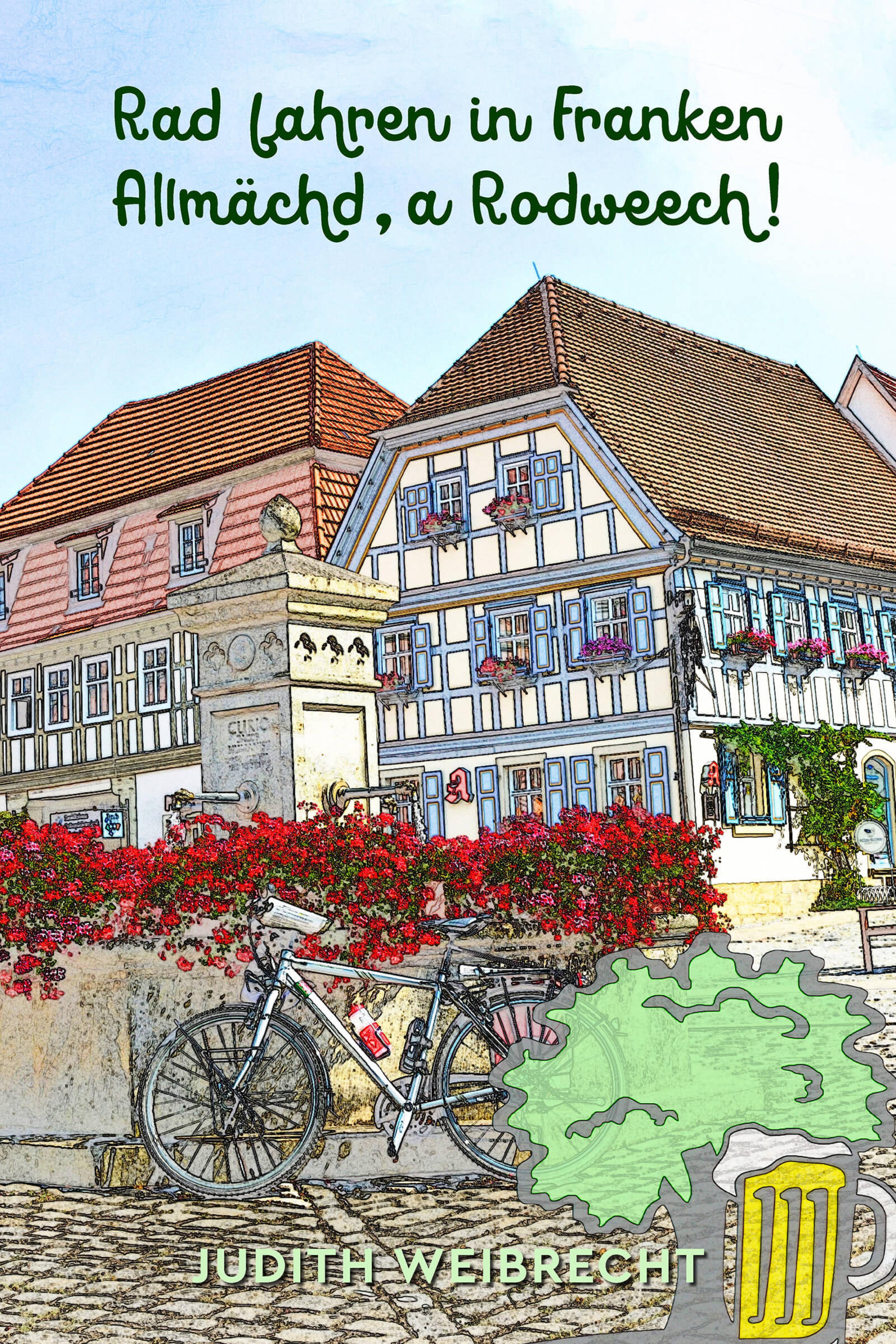 Обложка книги «Rad fahren in Franken»