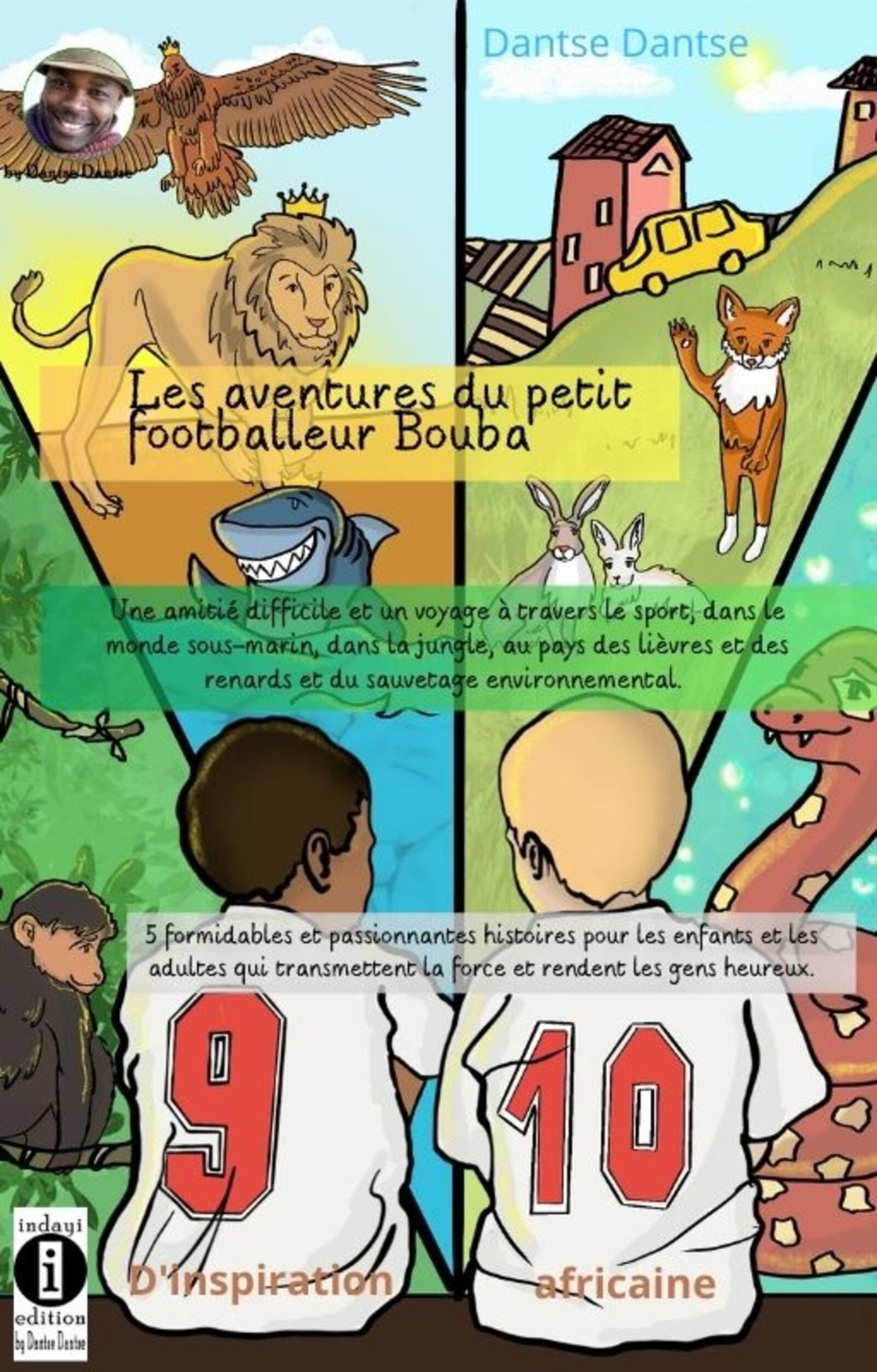 Обложка книги «Les aventures du petit footballeur Bouba»
