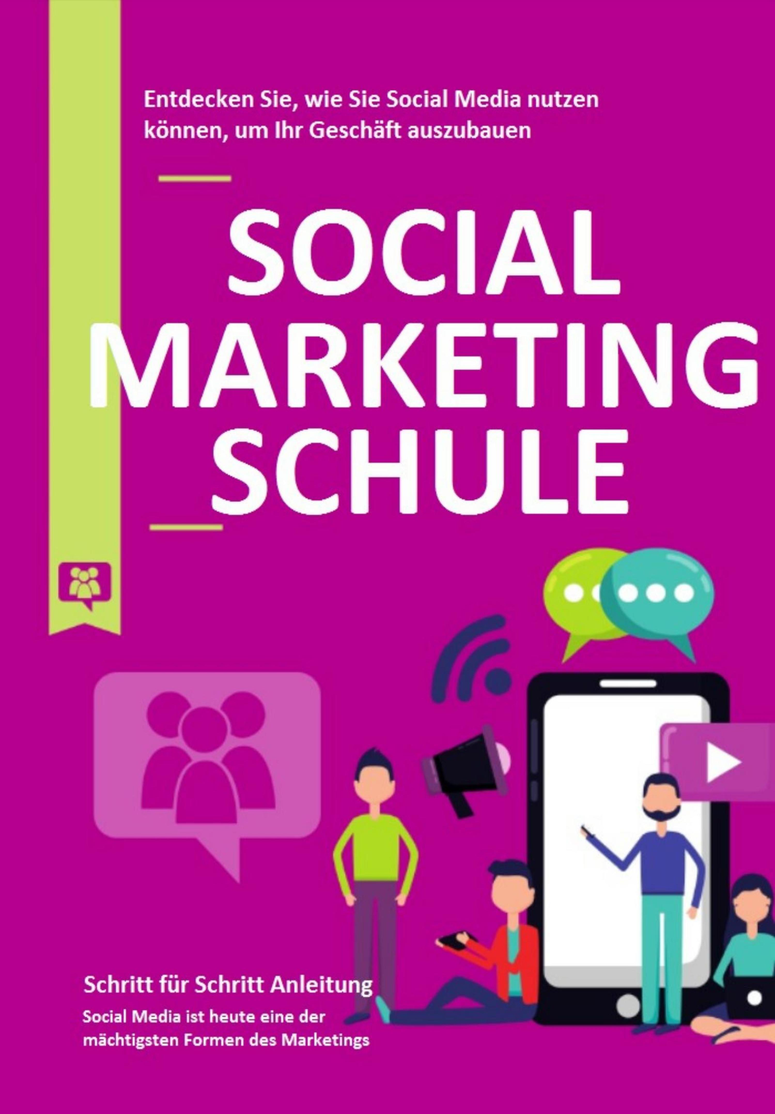 Обложка книги «Social Marketing Schule»