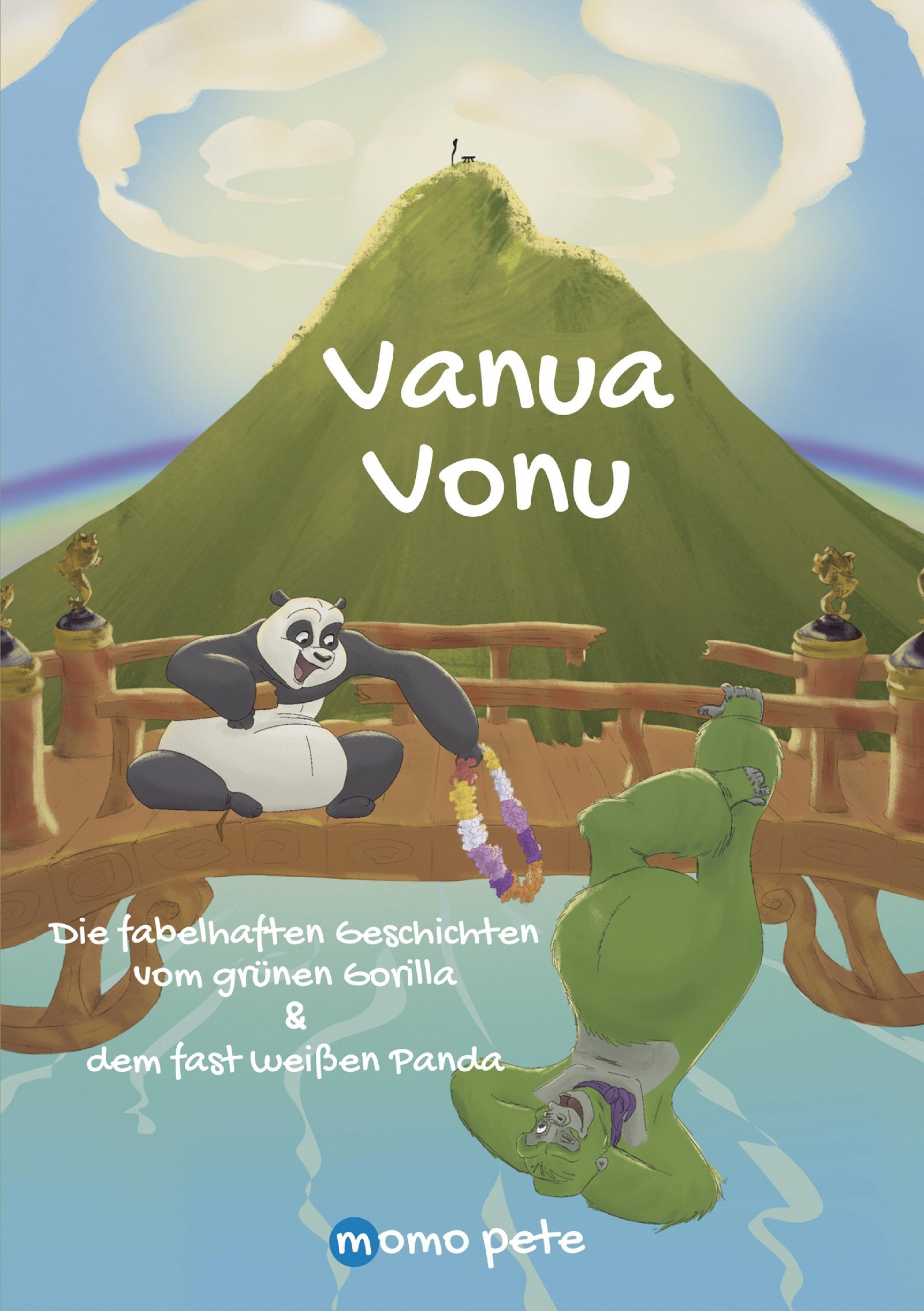 Обложка книги «Vanua Vonu Die fabelhaften Geschichten vom grünen Gorilla & dem fast weißen Panda»