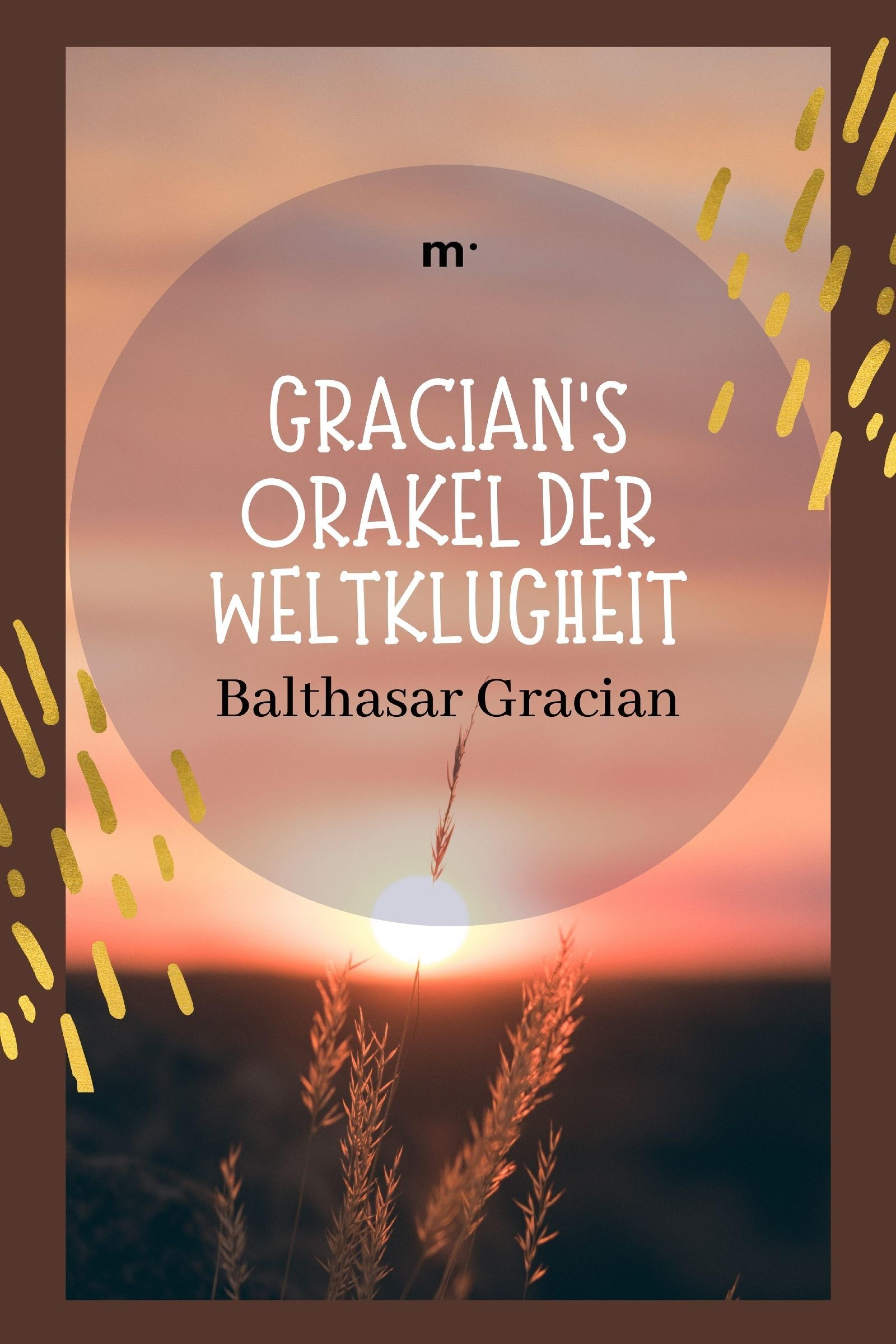 Обложка книги «Gracians Orakel der Weltklugheit»