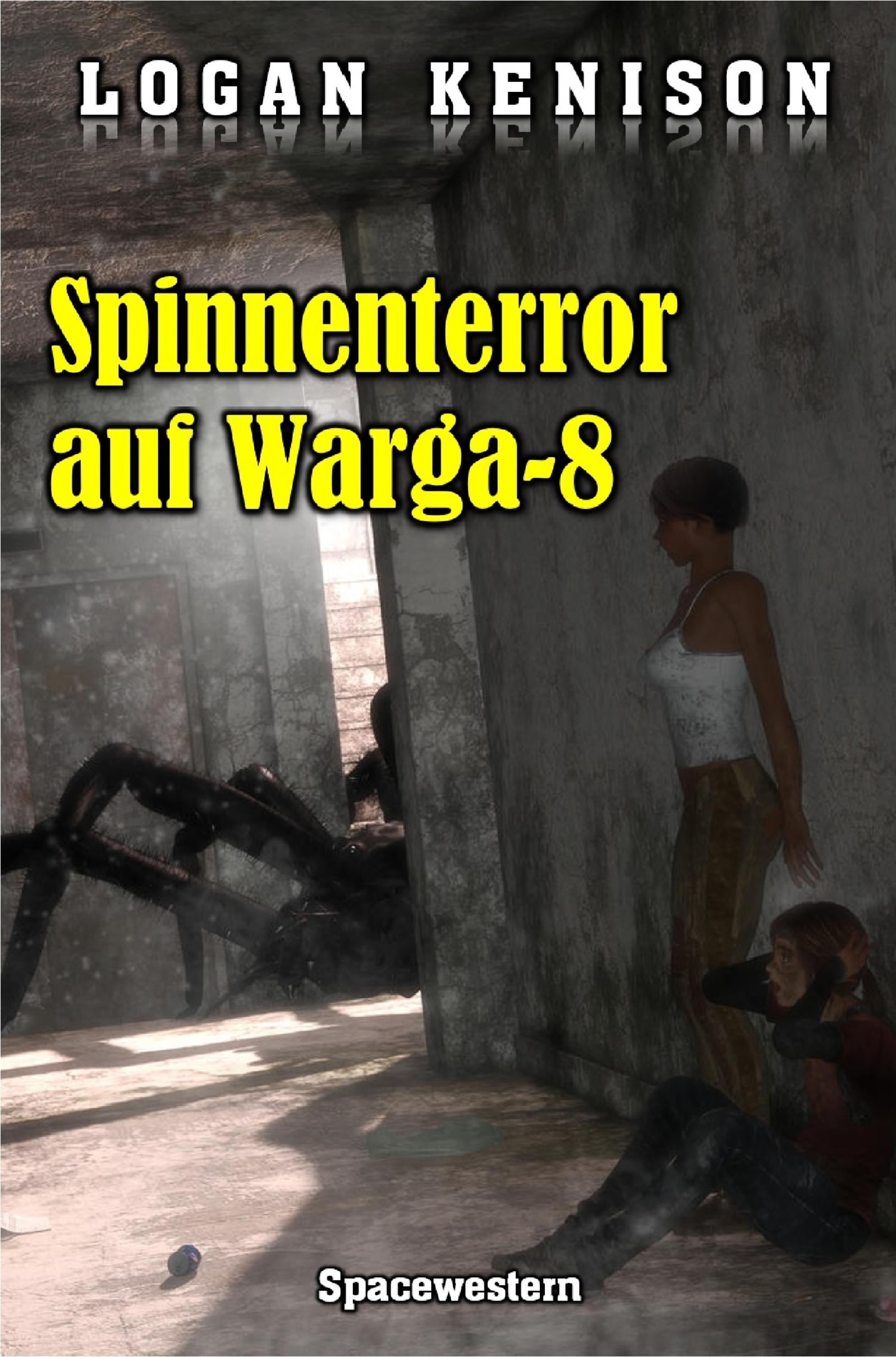 Обложка книги «Spinnenterror auf Warga-8»