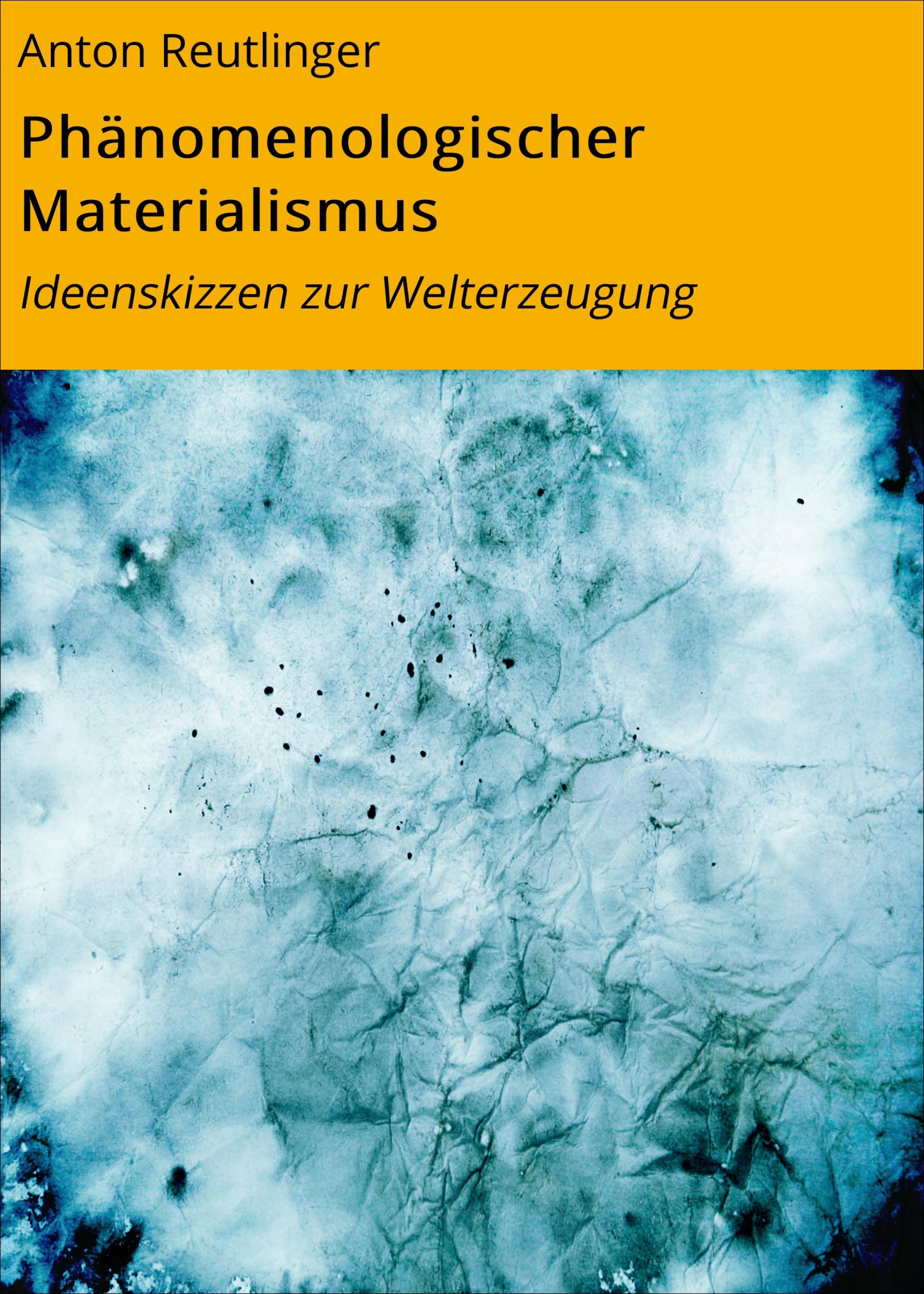 Обложка книги «Phänomenologischer Materialismus»