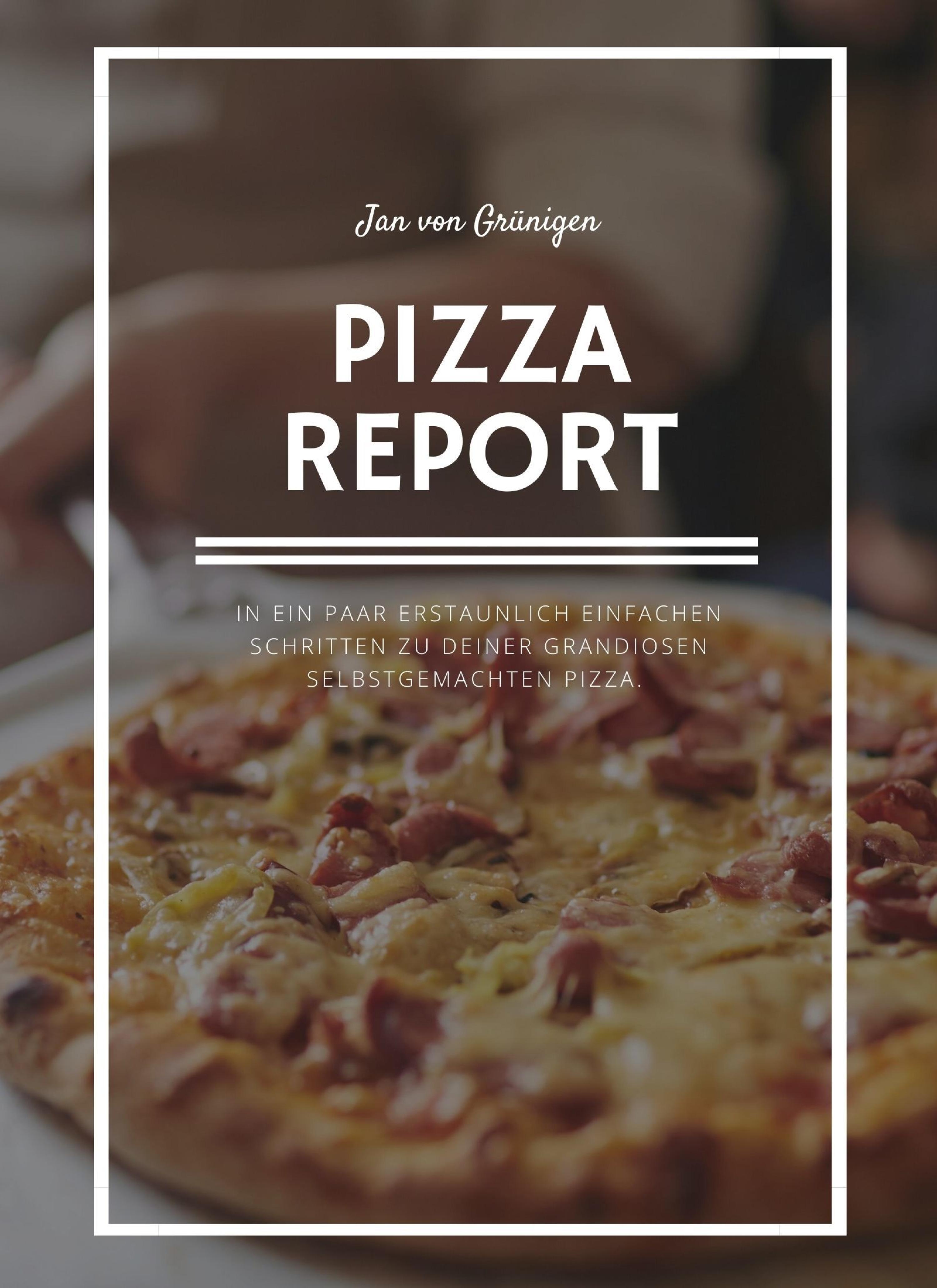 Обложка книги «Pizza Report»