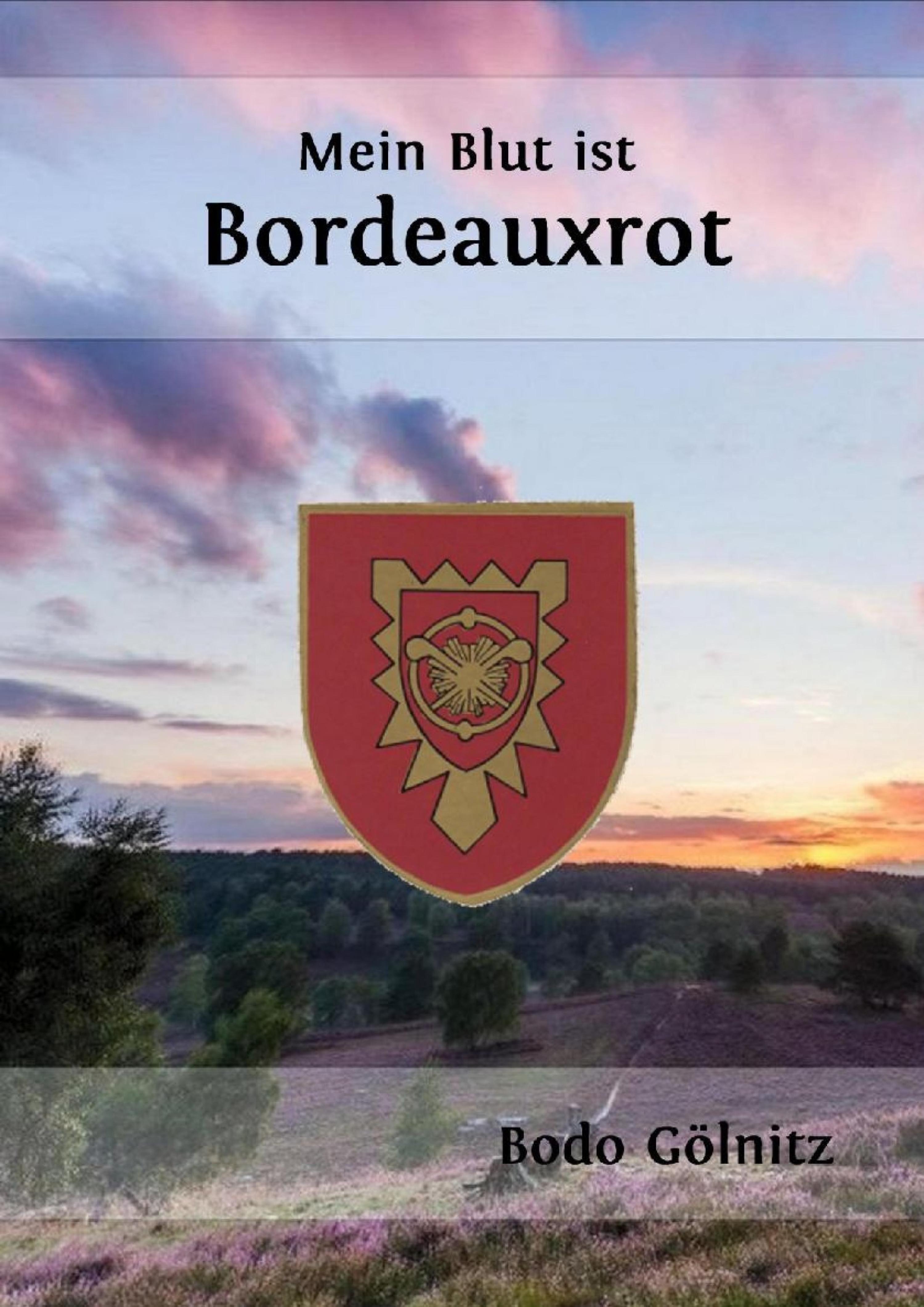 Обложка книги «Mein Blut ist Bordeauxrot»