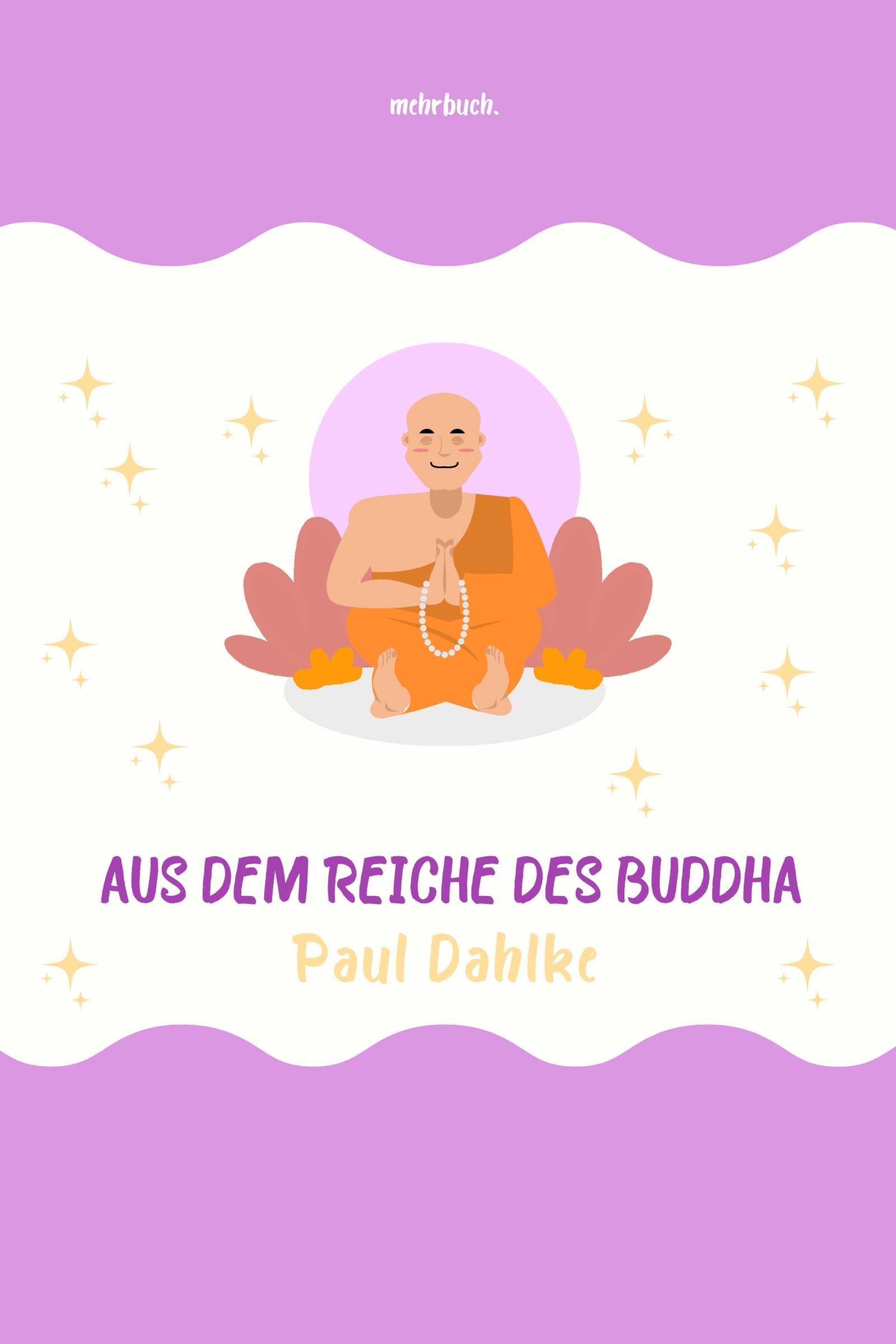 Обложка книги «Aus dem Reiche des Buddha»