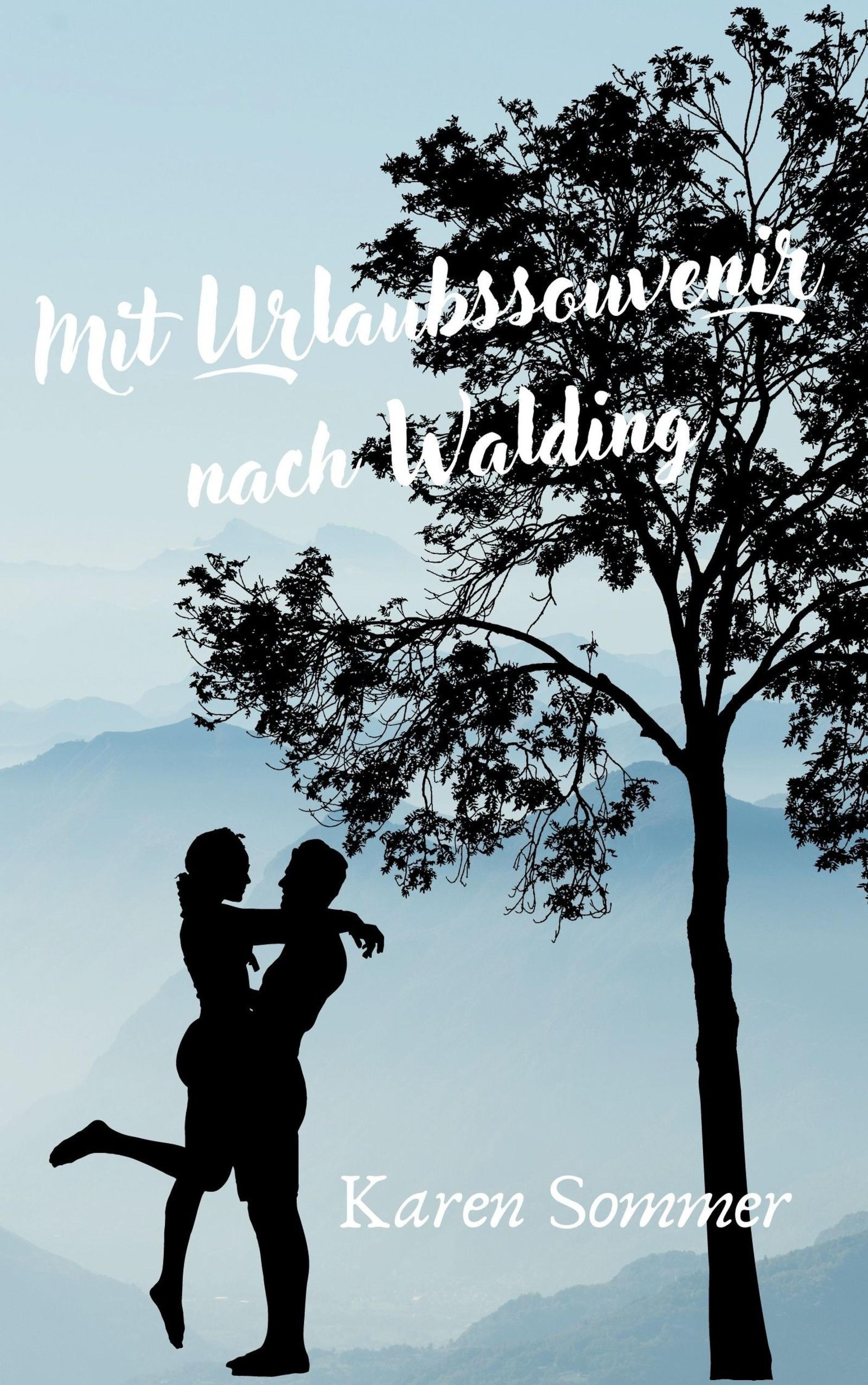 Обложка книги «Mit Urlaubssouvenir nach Walding»