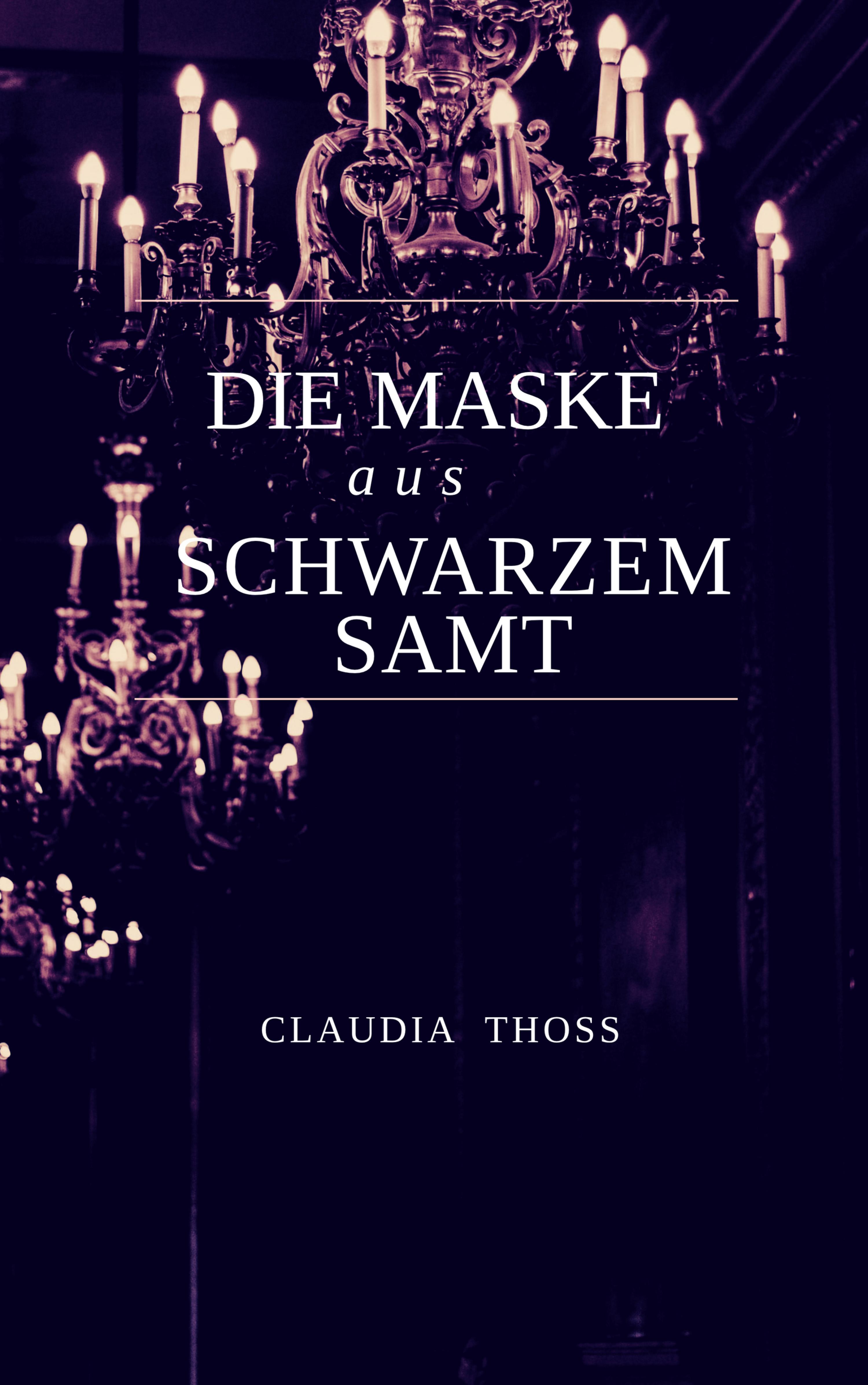 Обложка книги «Die Maske aus schwarzem Samt»