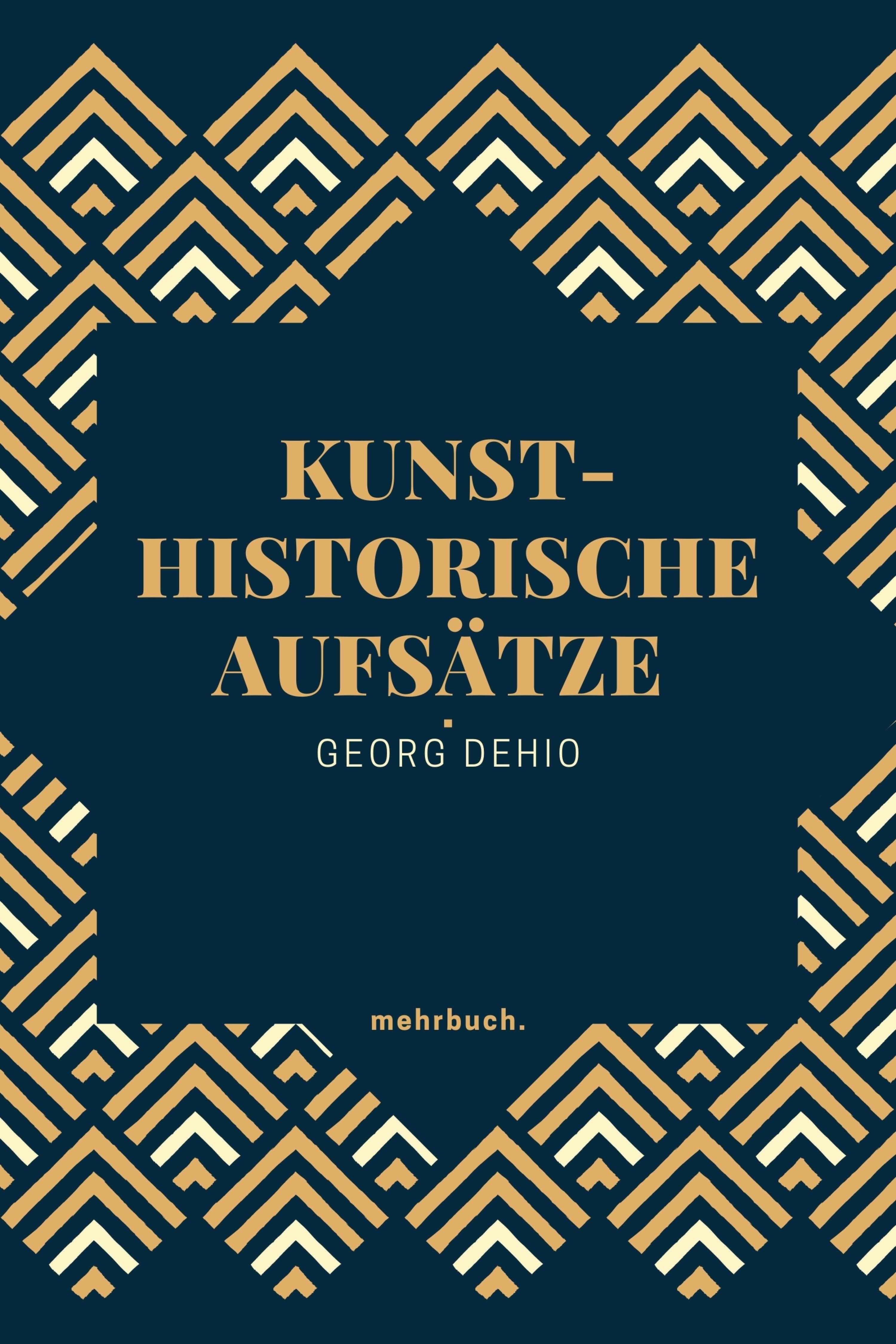 Обложка книги «Kunsthistorische Aufsätze»