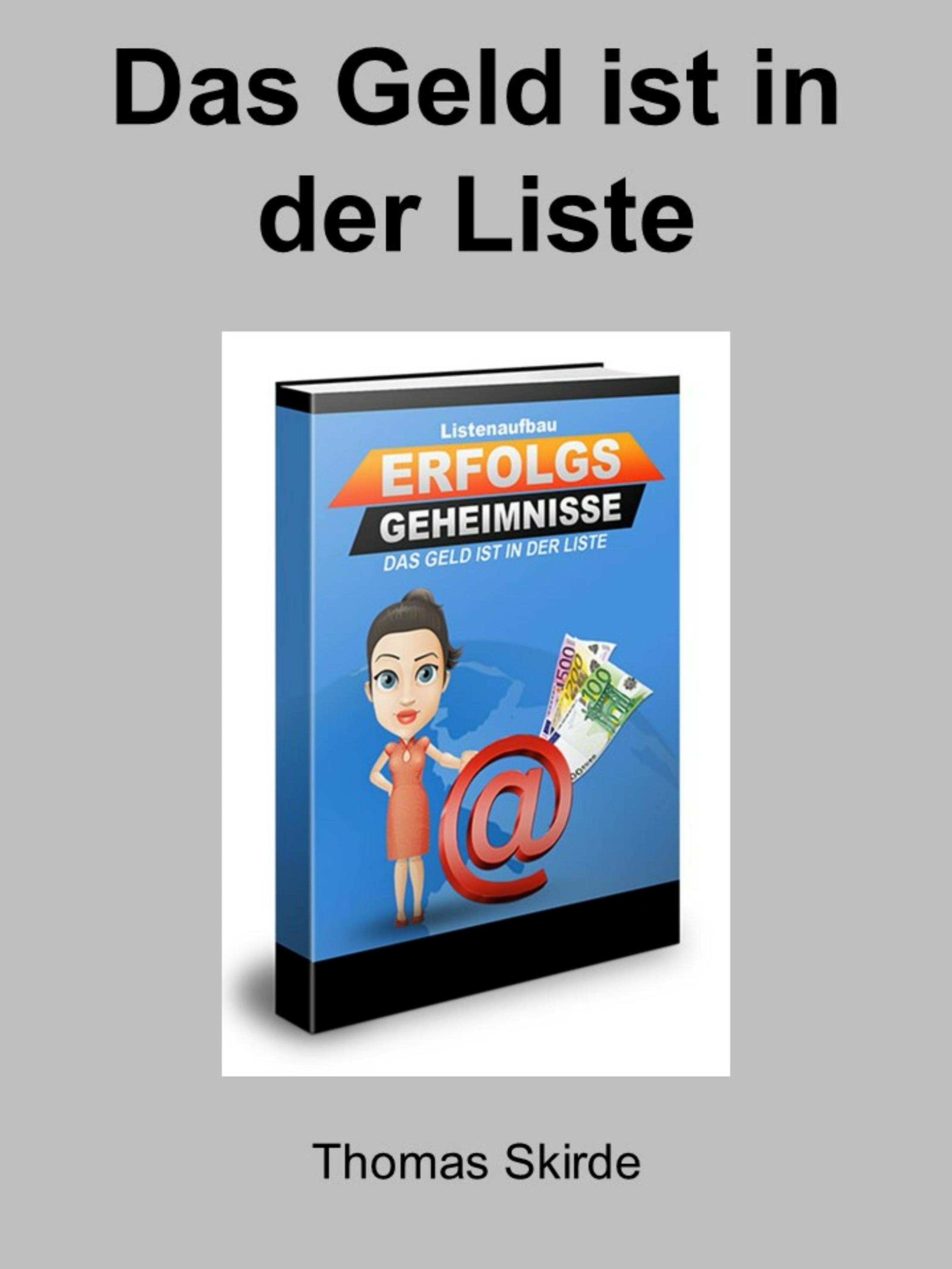 Обложка книги «Listenaufbau Erfolgs Geheimnisse»