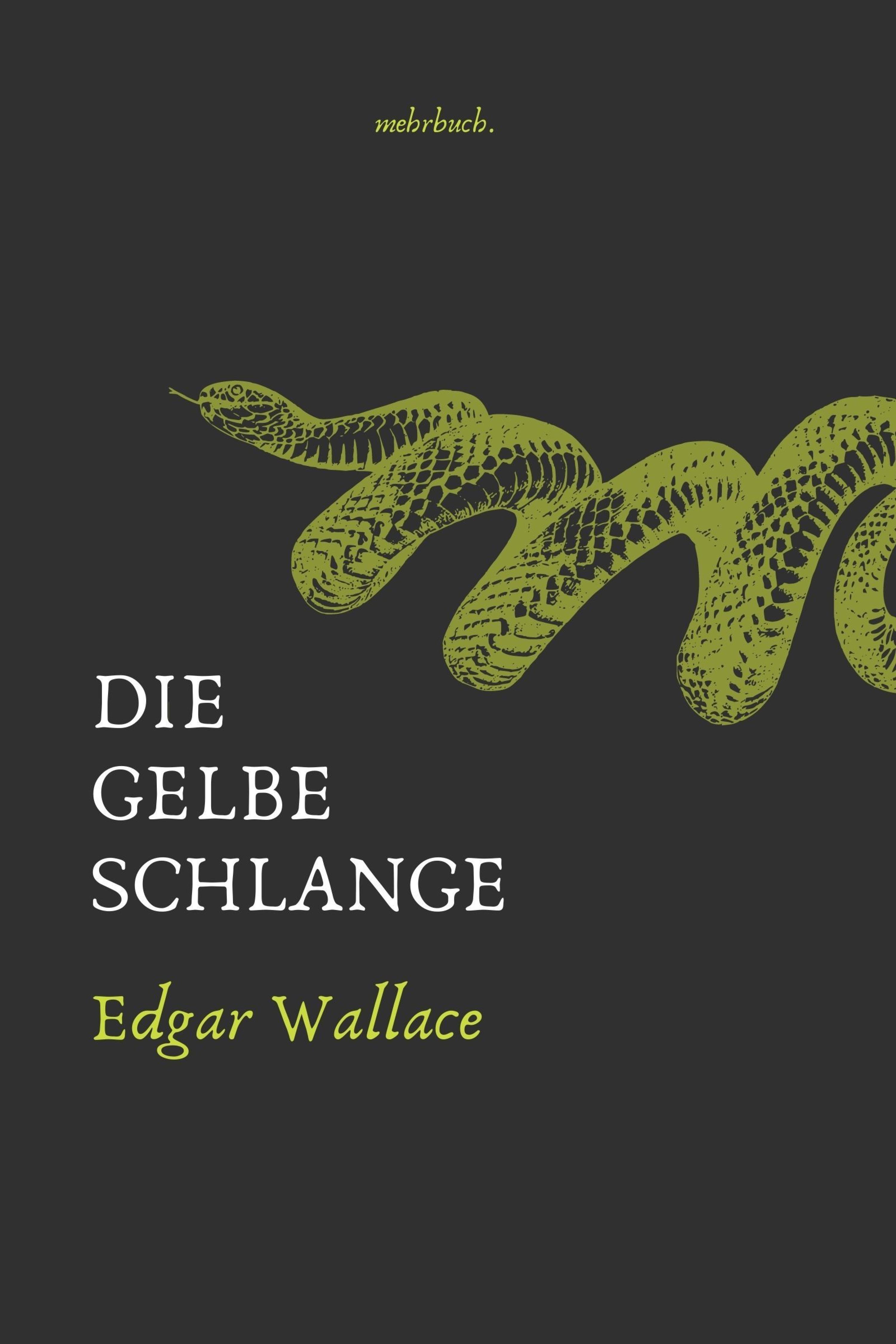 Обложка книги «Die gelbe Schlange»