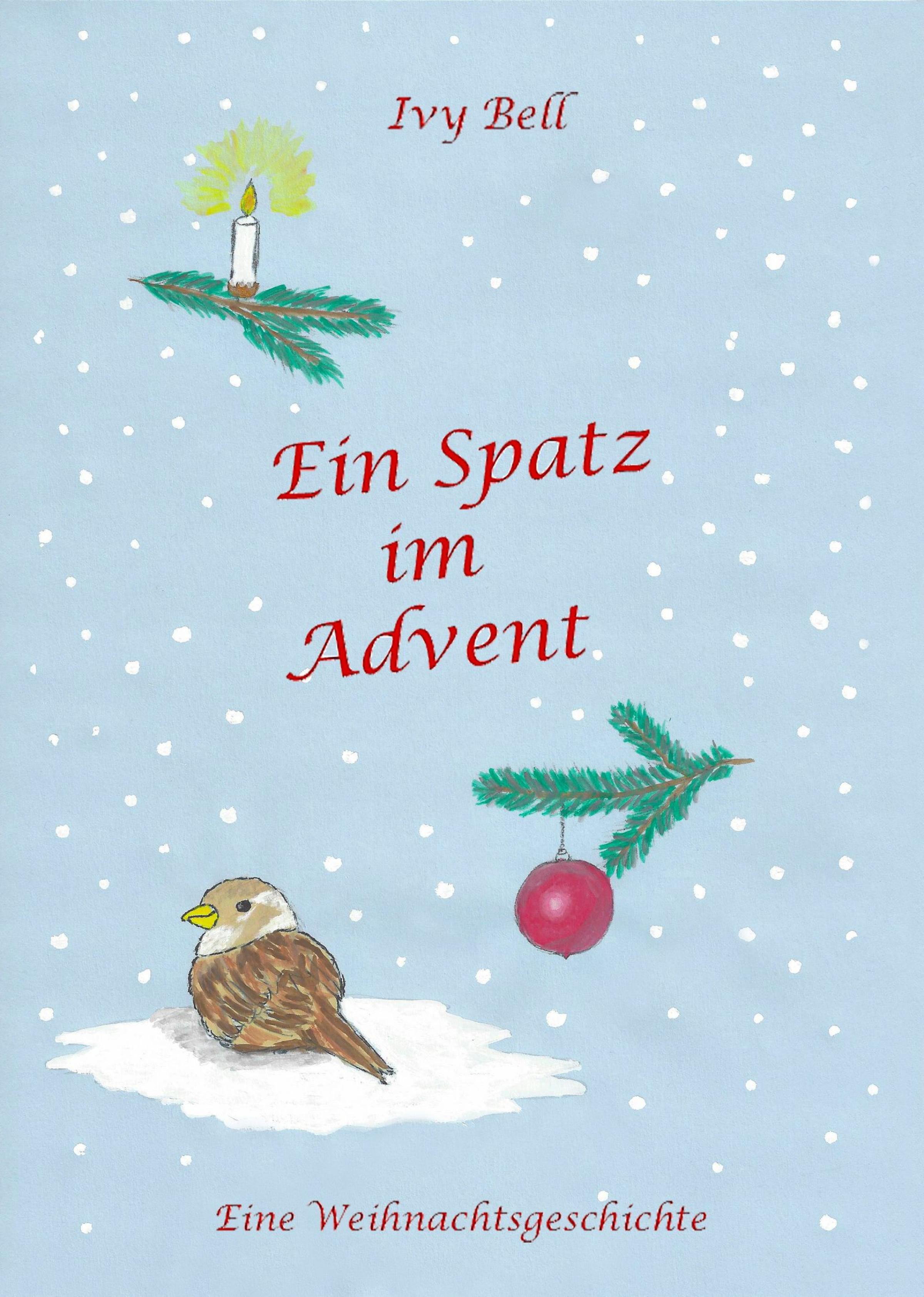 Обложка книги «Ein Spatz im Advent»