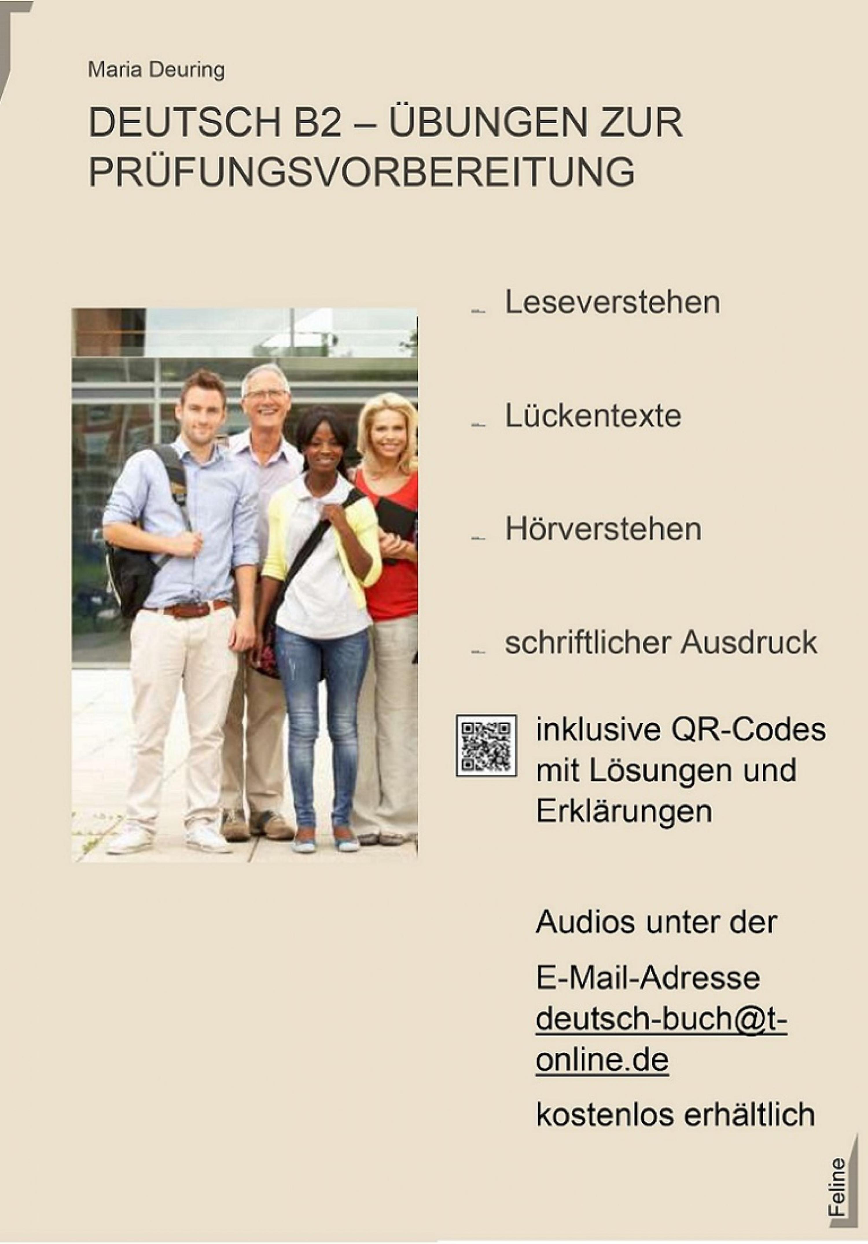 Обложка книги «Deutsch B2 - Übungen zur Prüfungsvorbereitung»