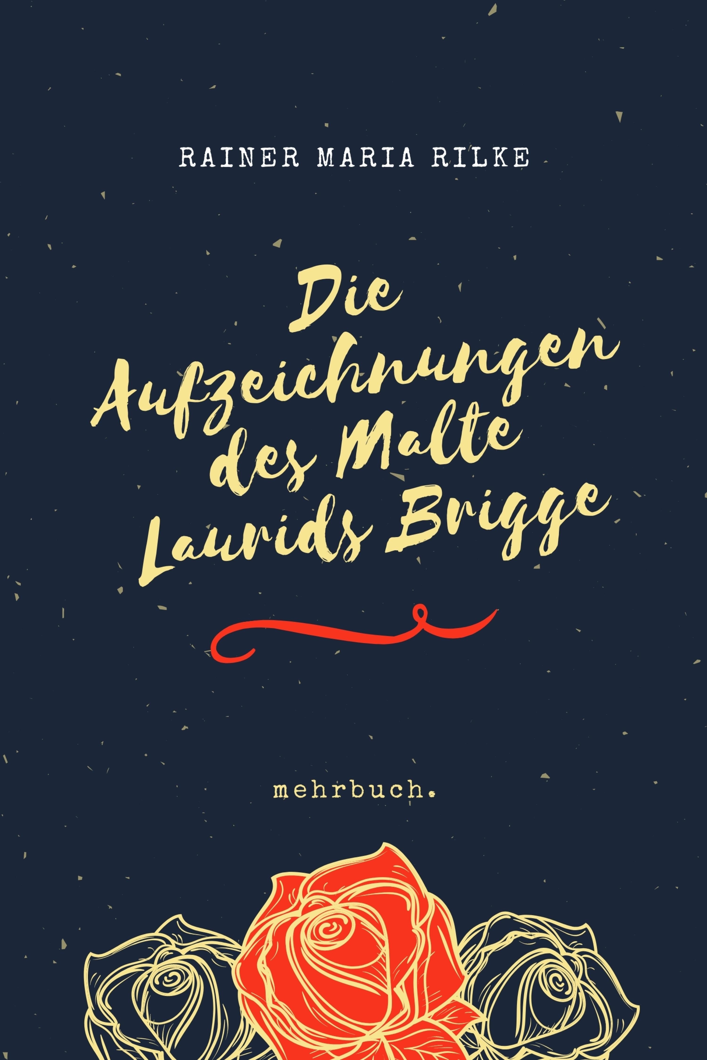 Обложка книги «Die Aufzeichnungen des Malte Laurids Brigge»