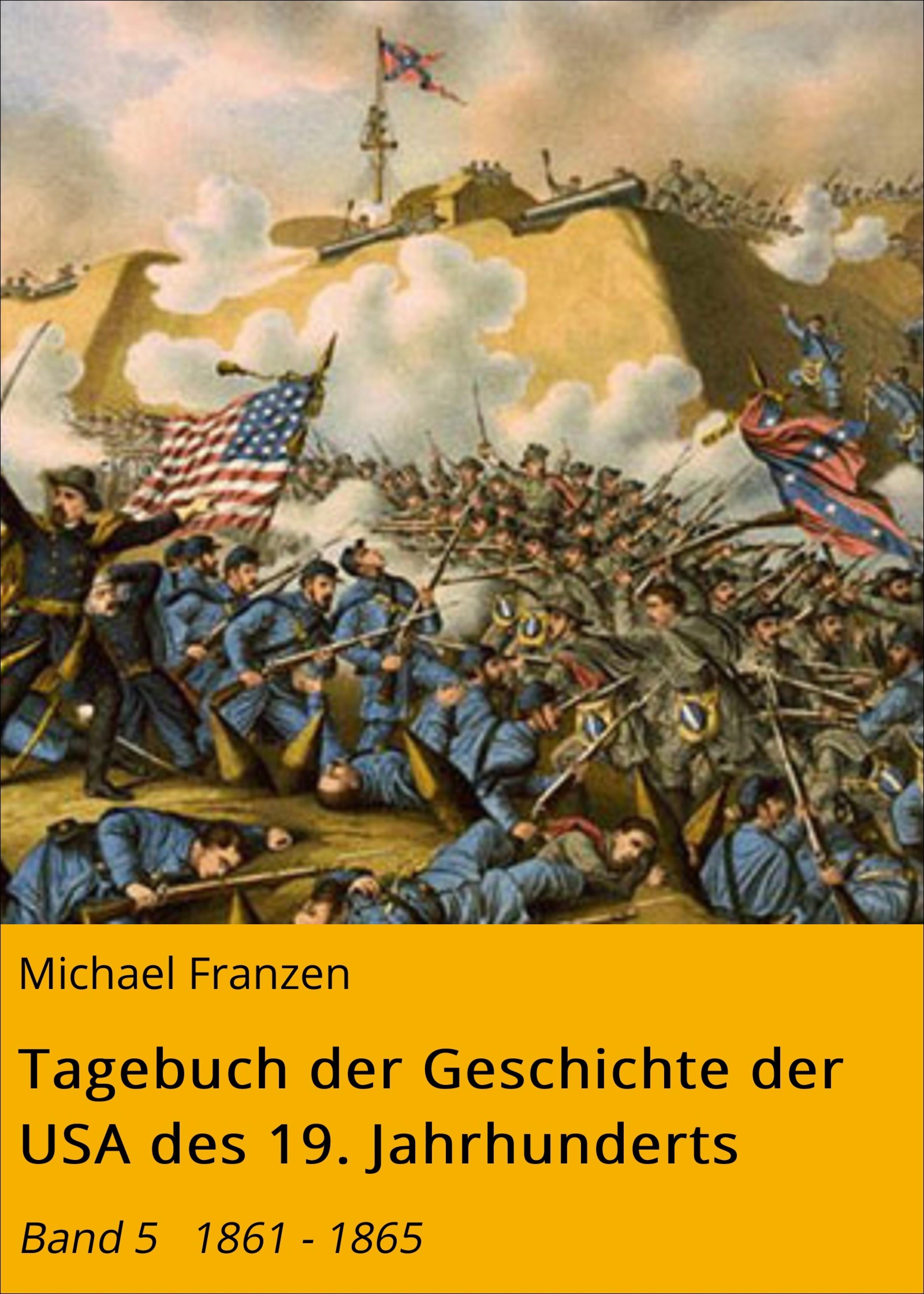 Обложка книги «Tagebuch der Geschichte der USA des 19. Jahrhunderts»