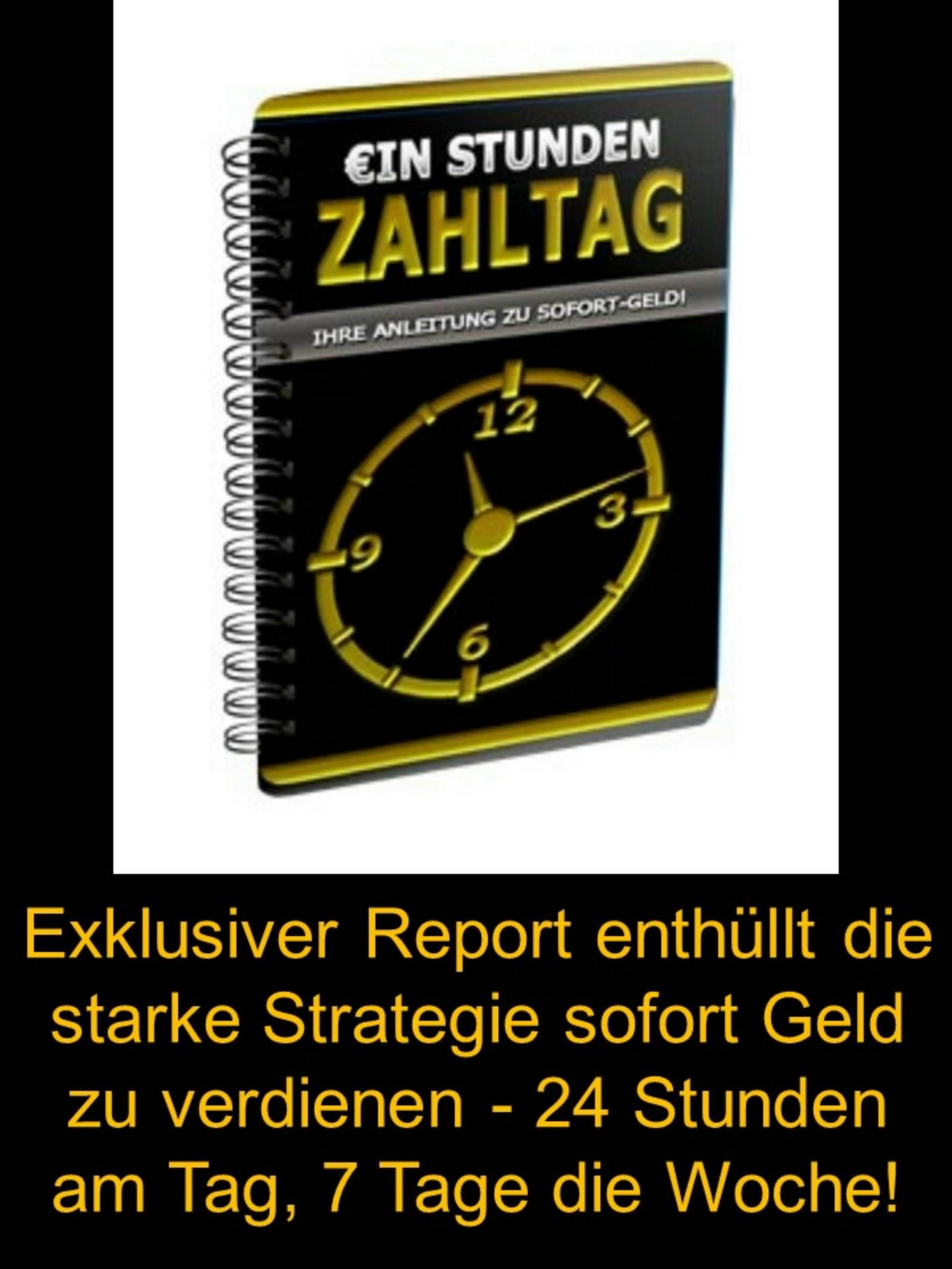 Обложка книги «1 Stunden Zahltag»